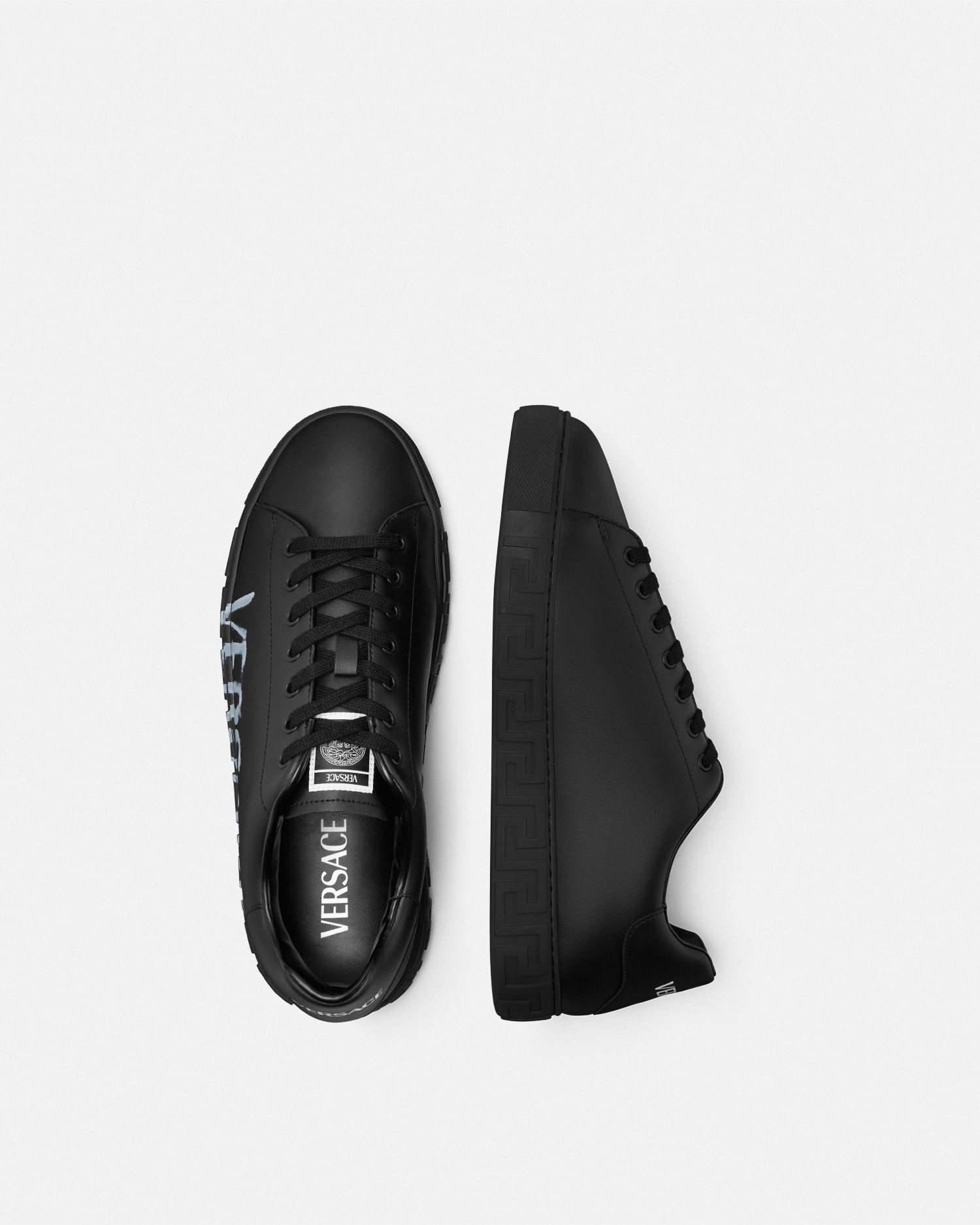 Greca Printed Nylon Sneakers