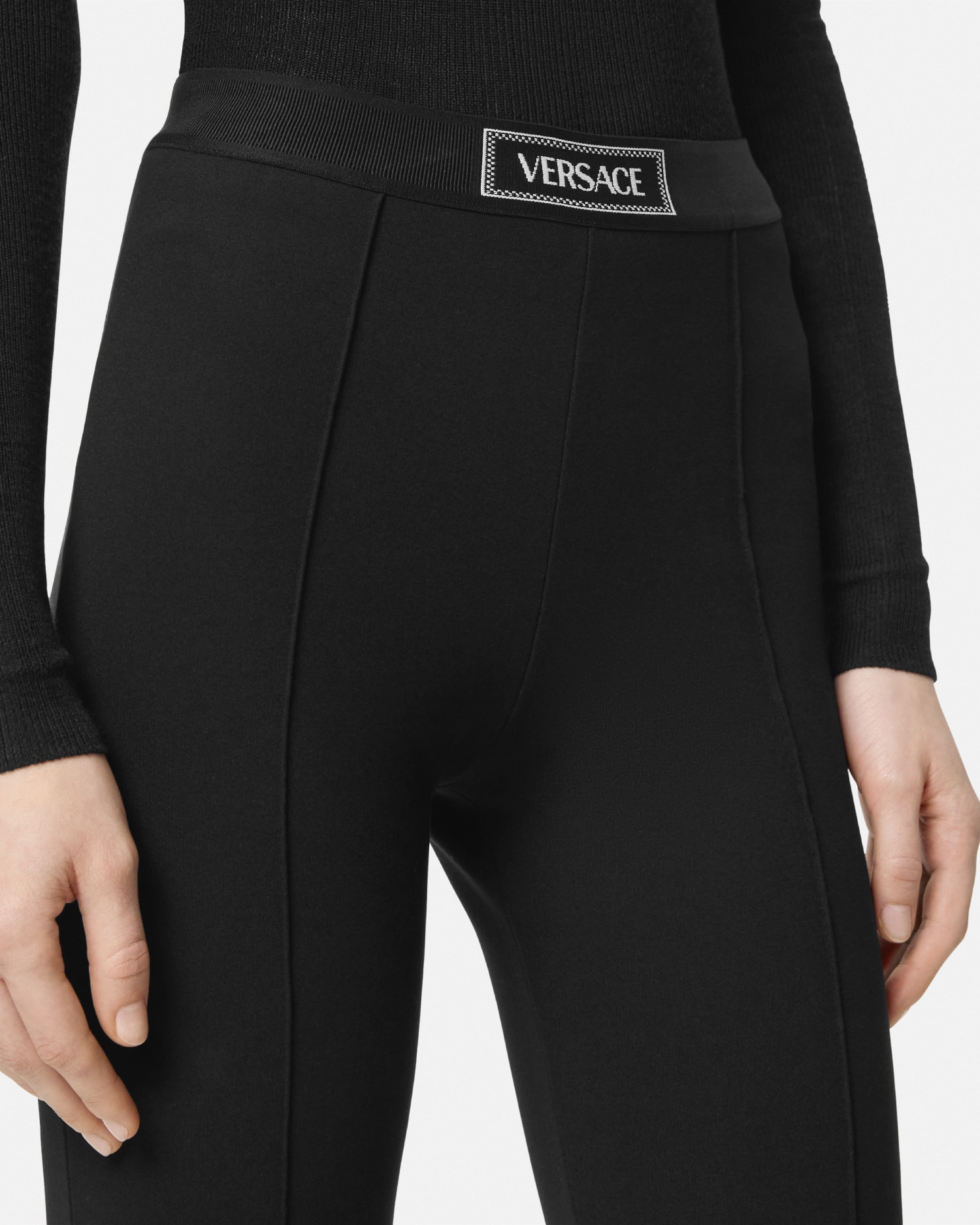 Viscose-Blend Stirrup Leggings