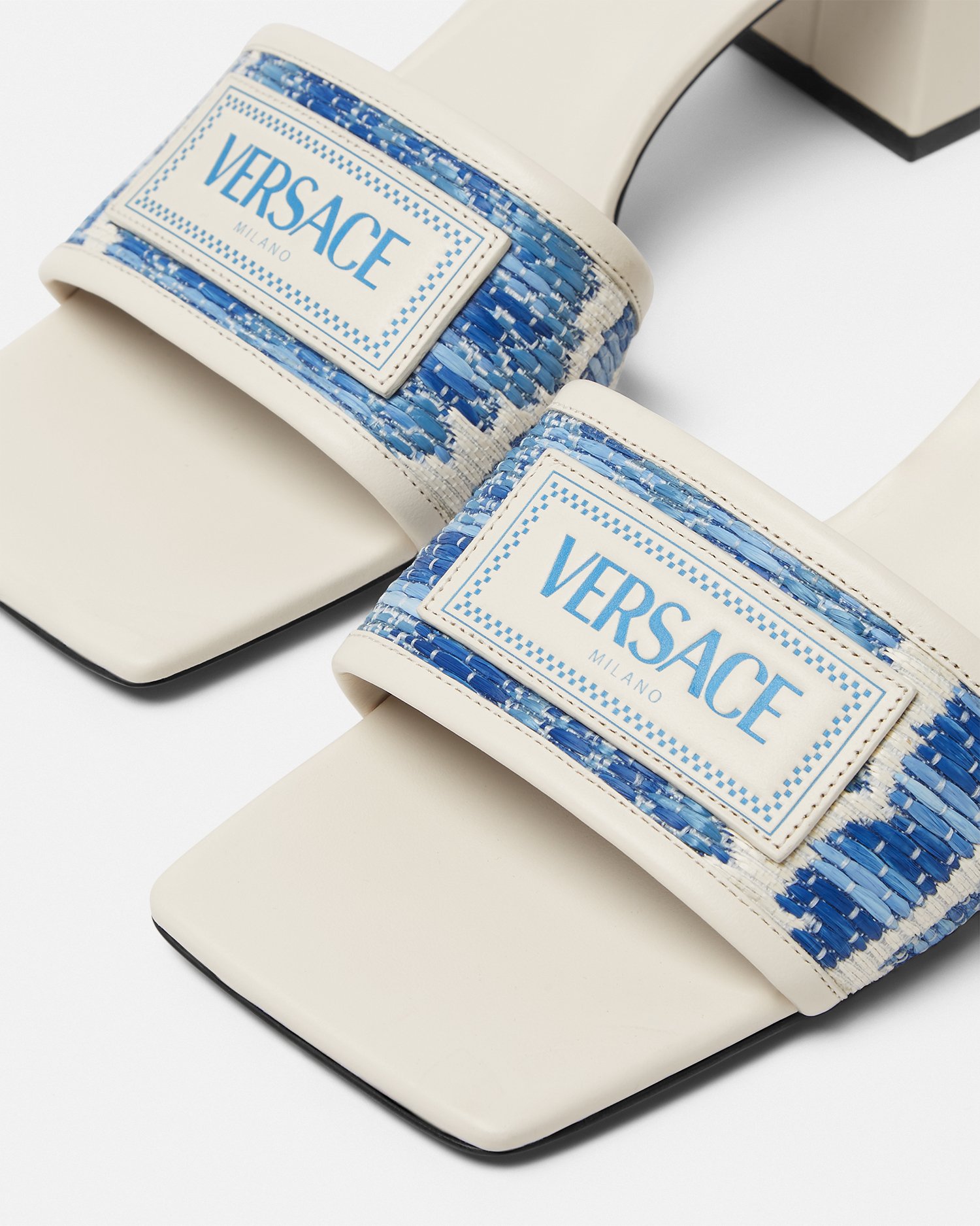 Theia Raffia Mules 55 mm