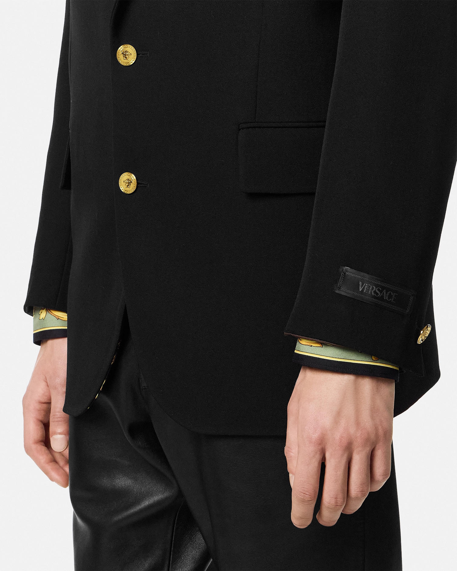 Wool Single-Breasted Blazer