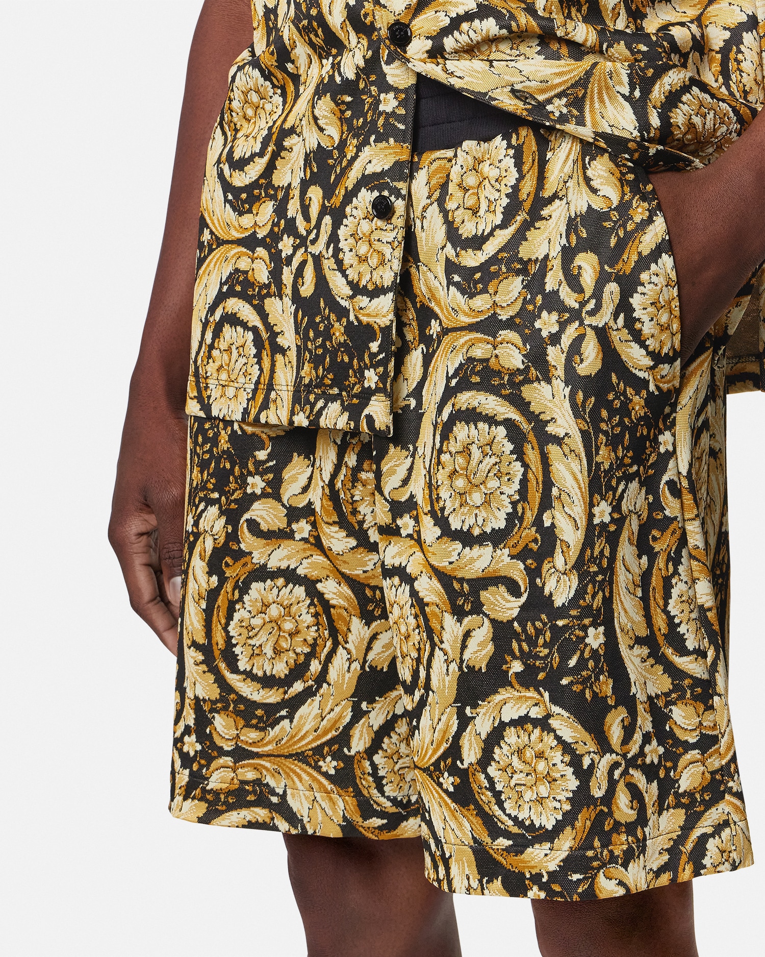Barocco Jacquard Sweat Shorts