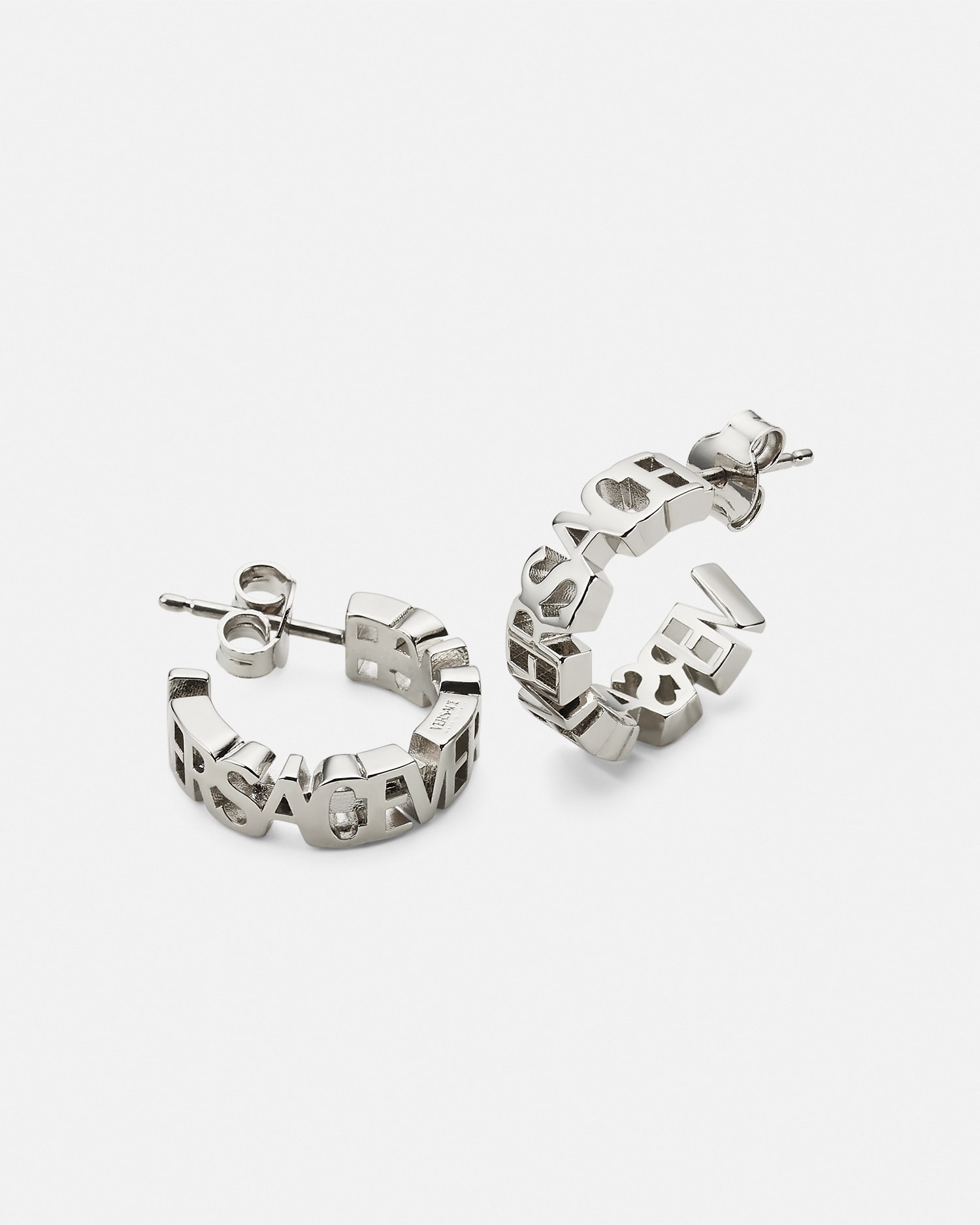 Versace Logo Earrings | VERSACE US