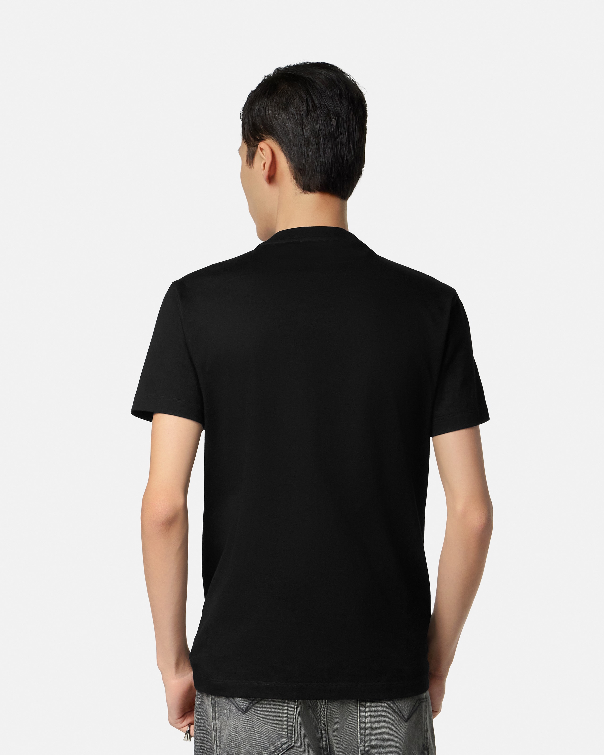 Embellished Cotton-Jersey Slim T-Shirt