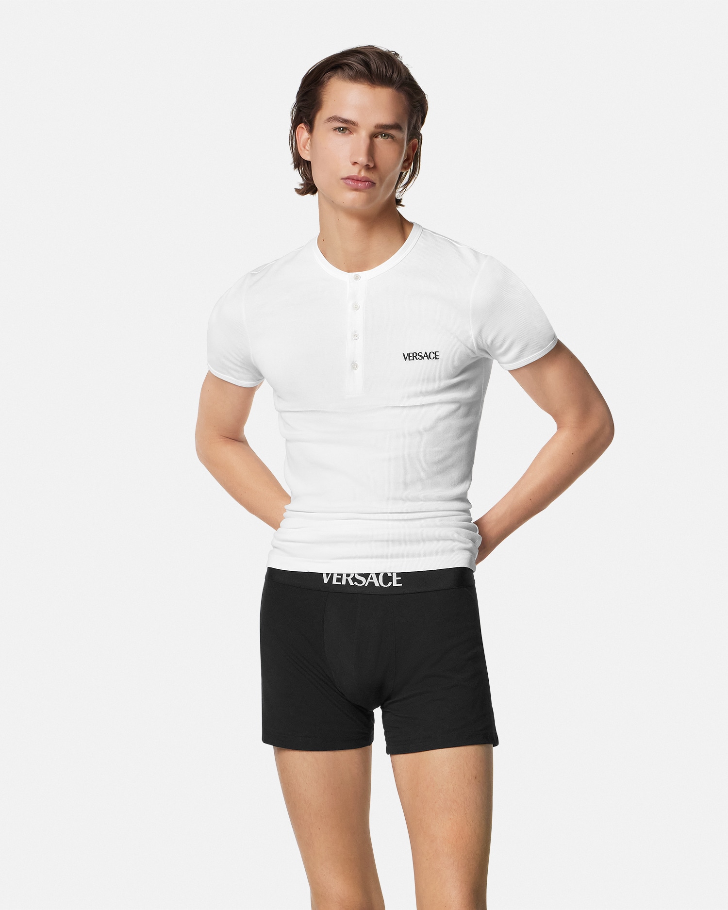 Versace Logo Long Trunks