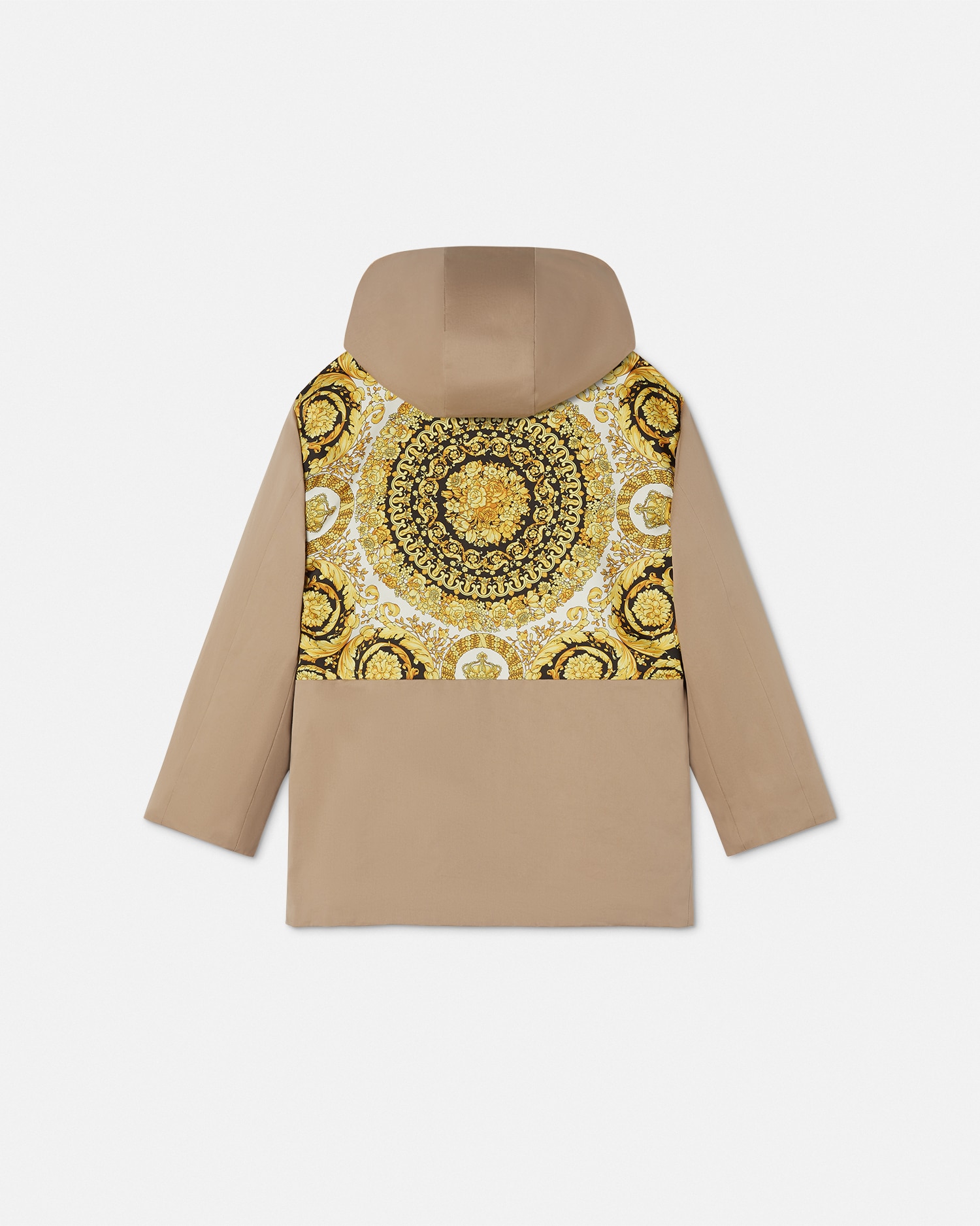 Embroidered Versace Milano Kids Parka