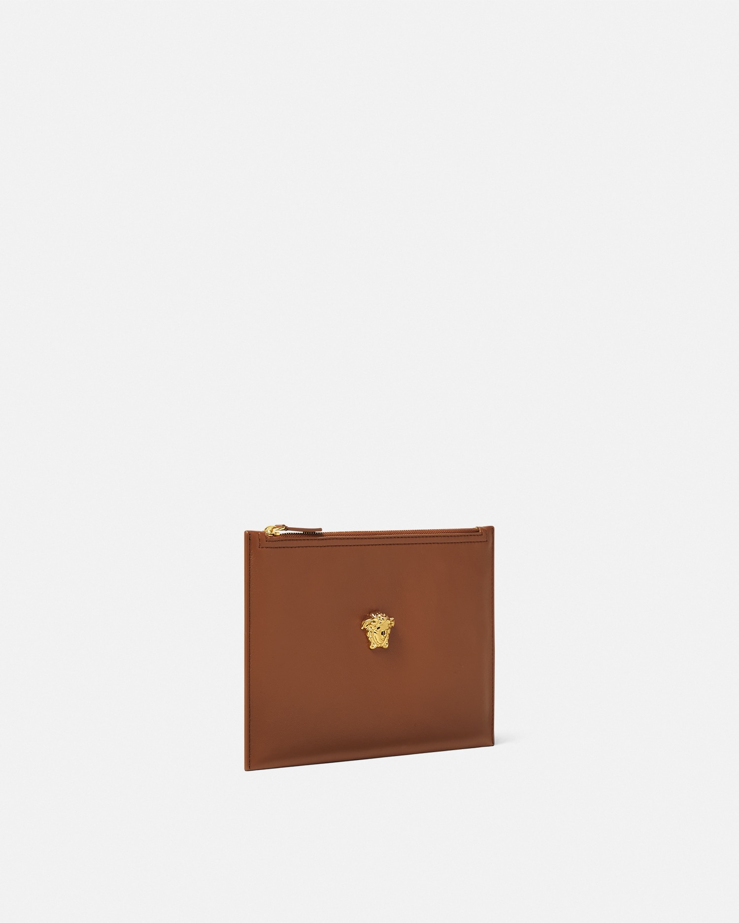 Versace La Medusa Pouch In Brun