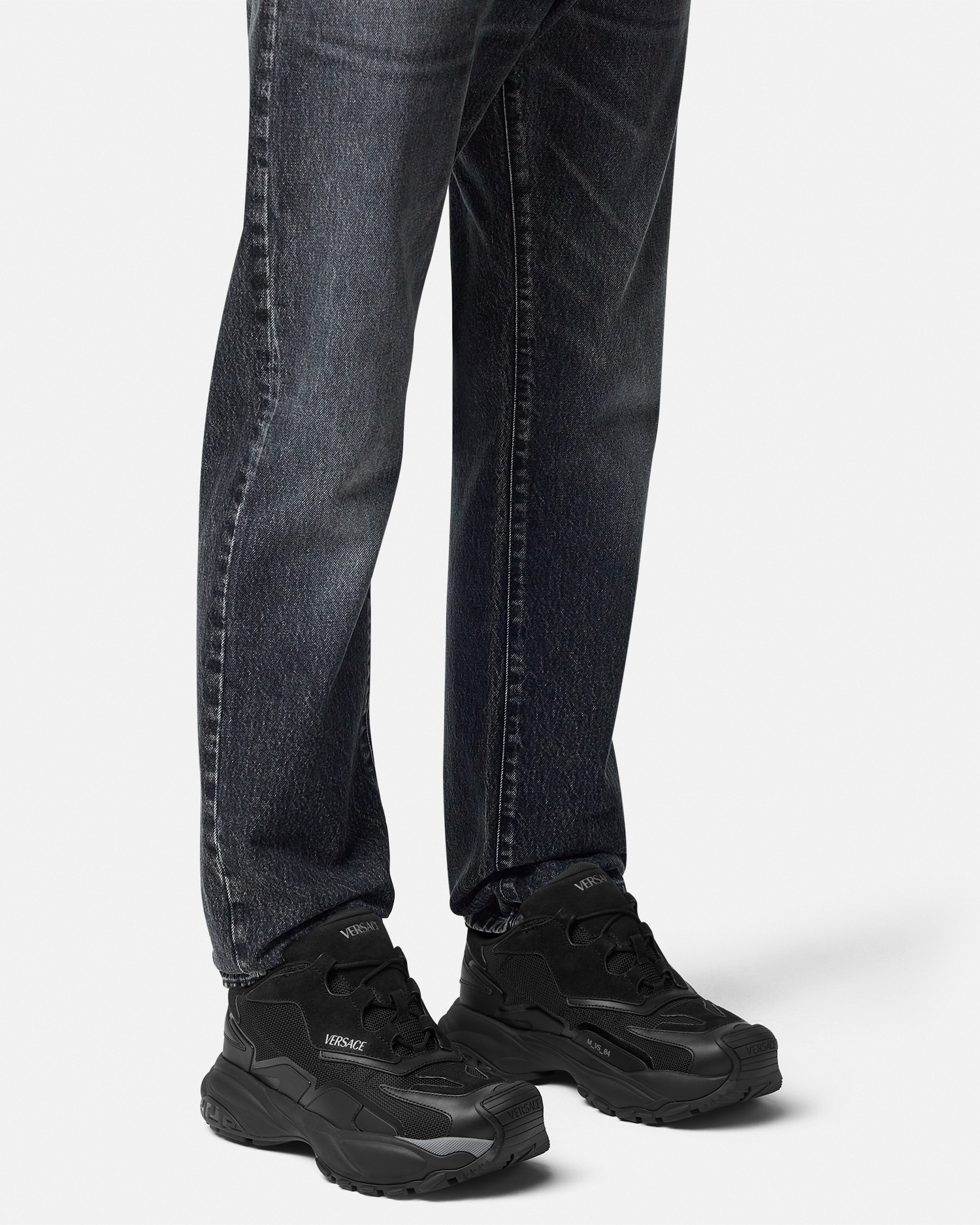 Versace Mercury M_VS_04 Leather Sneakers