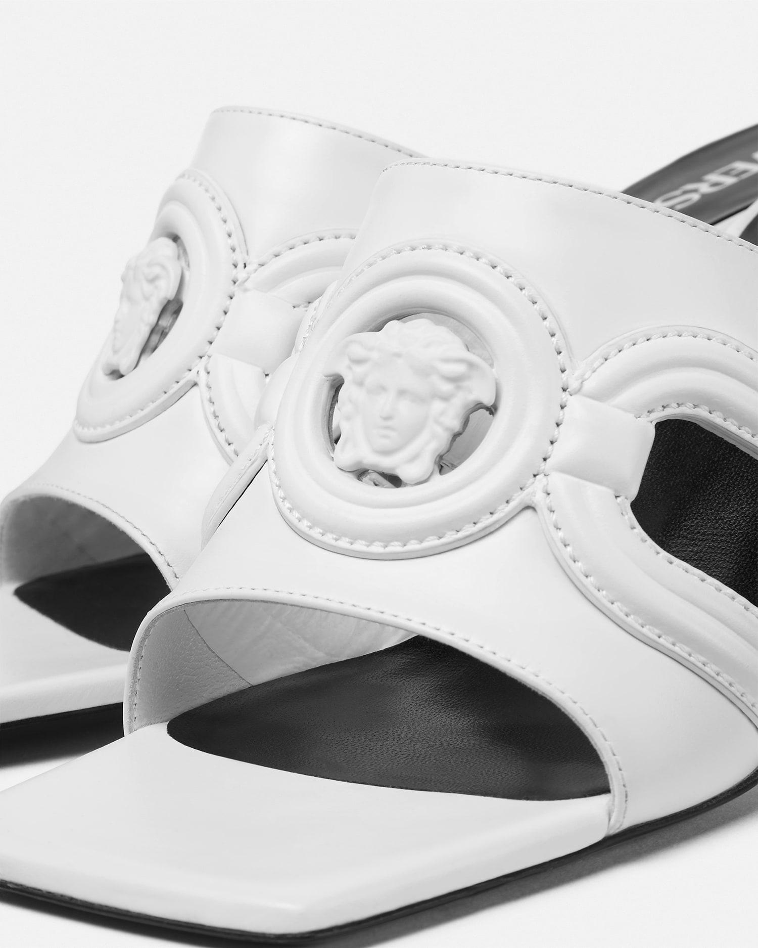 Medusa '95 Leather Mules 70 mm