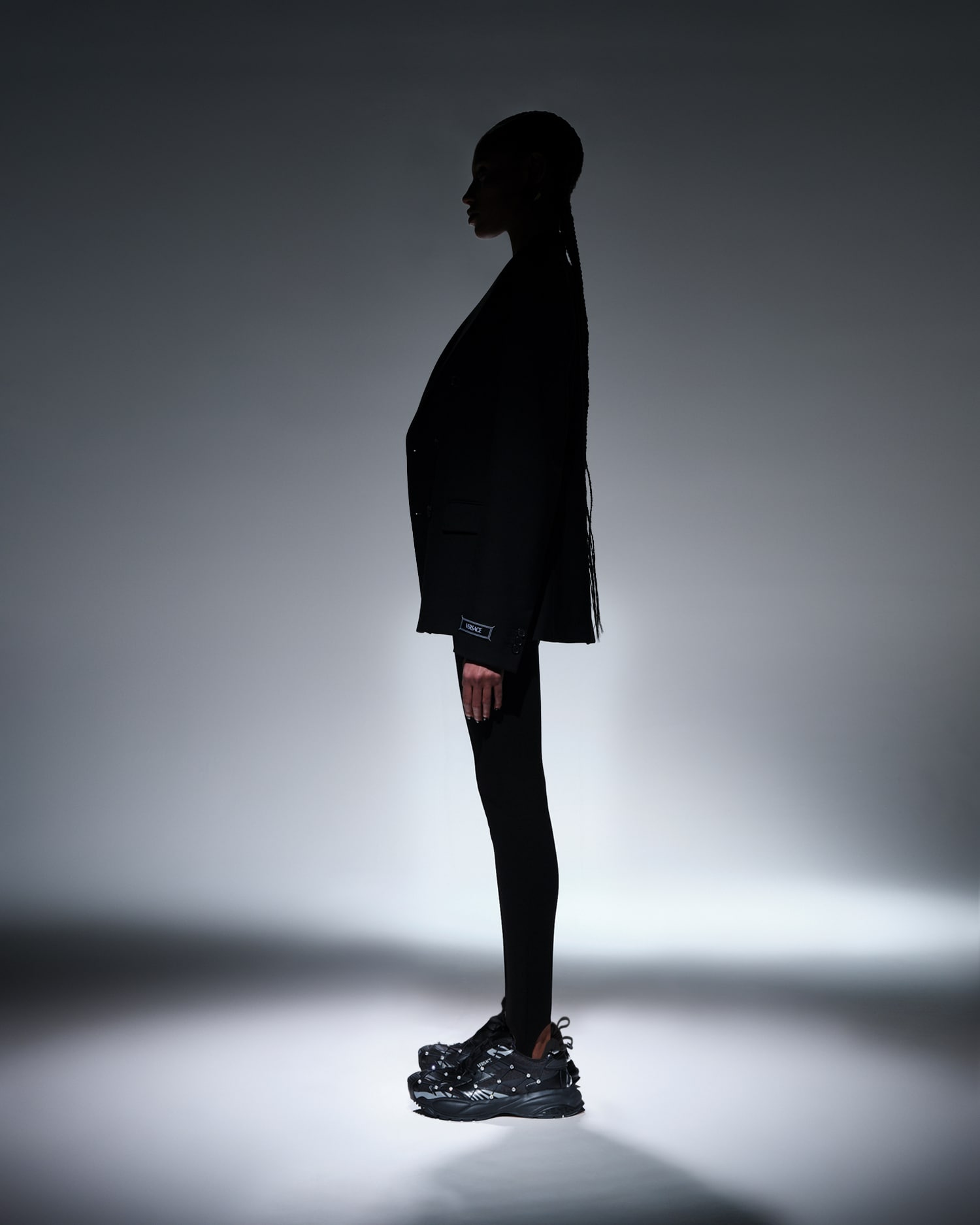 Versace Mercury M_VS_02 Embellished Sneakers