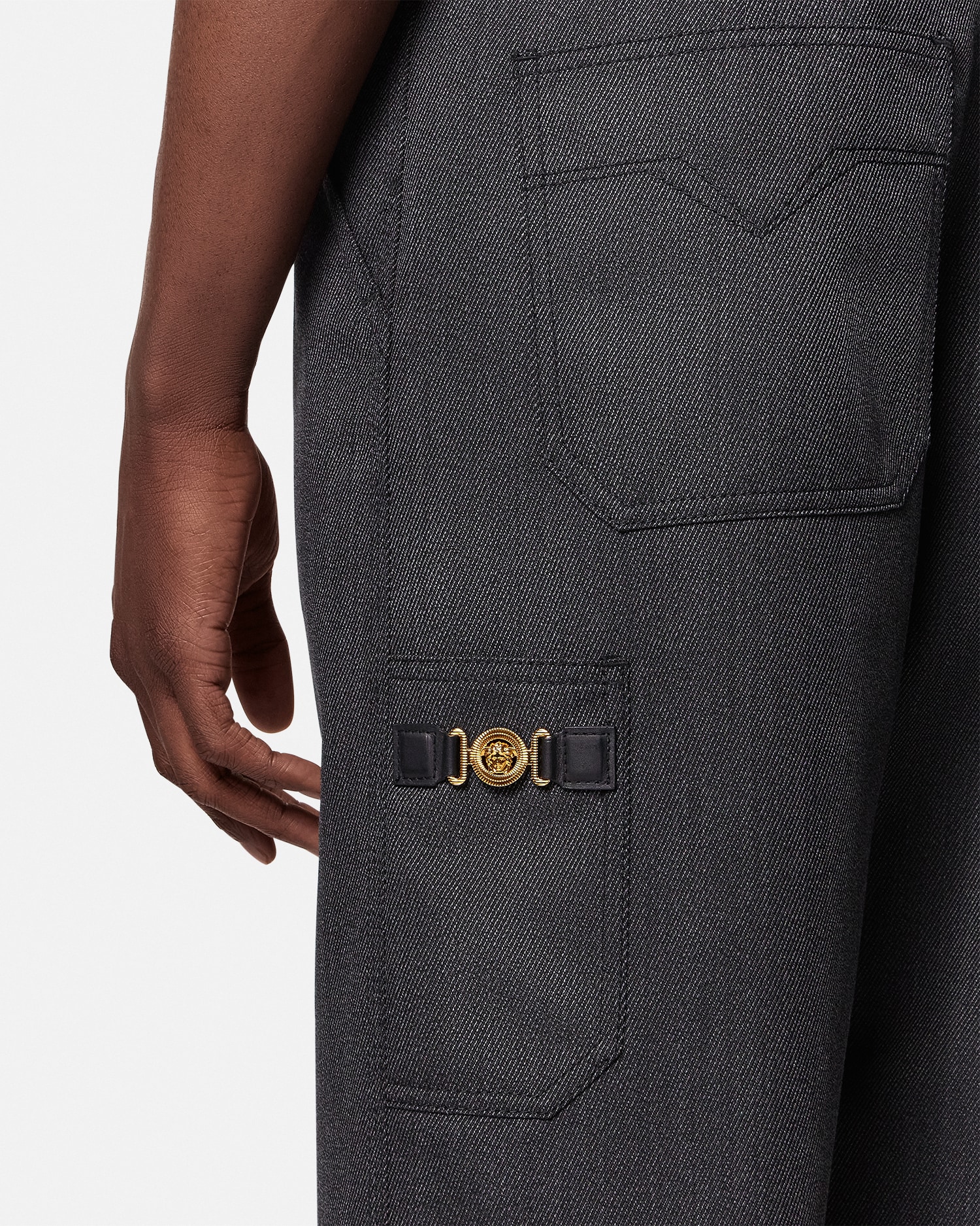 Mouliné Wool Carpenter Pants
