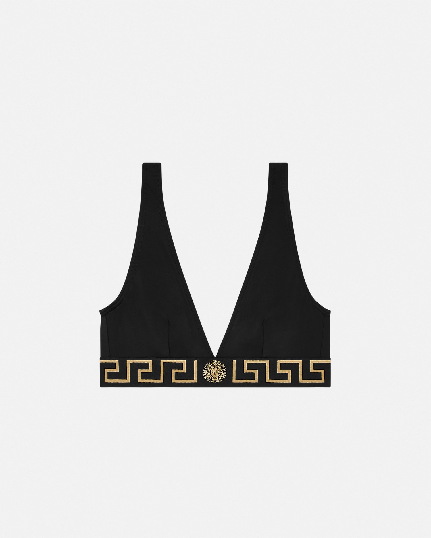 Nylon-Blend Bikini Top