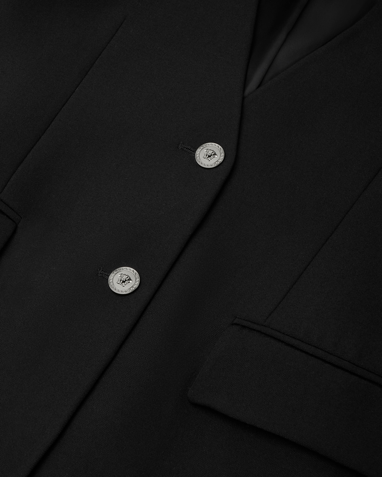 Wool Single-Breasted Blazer
