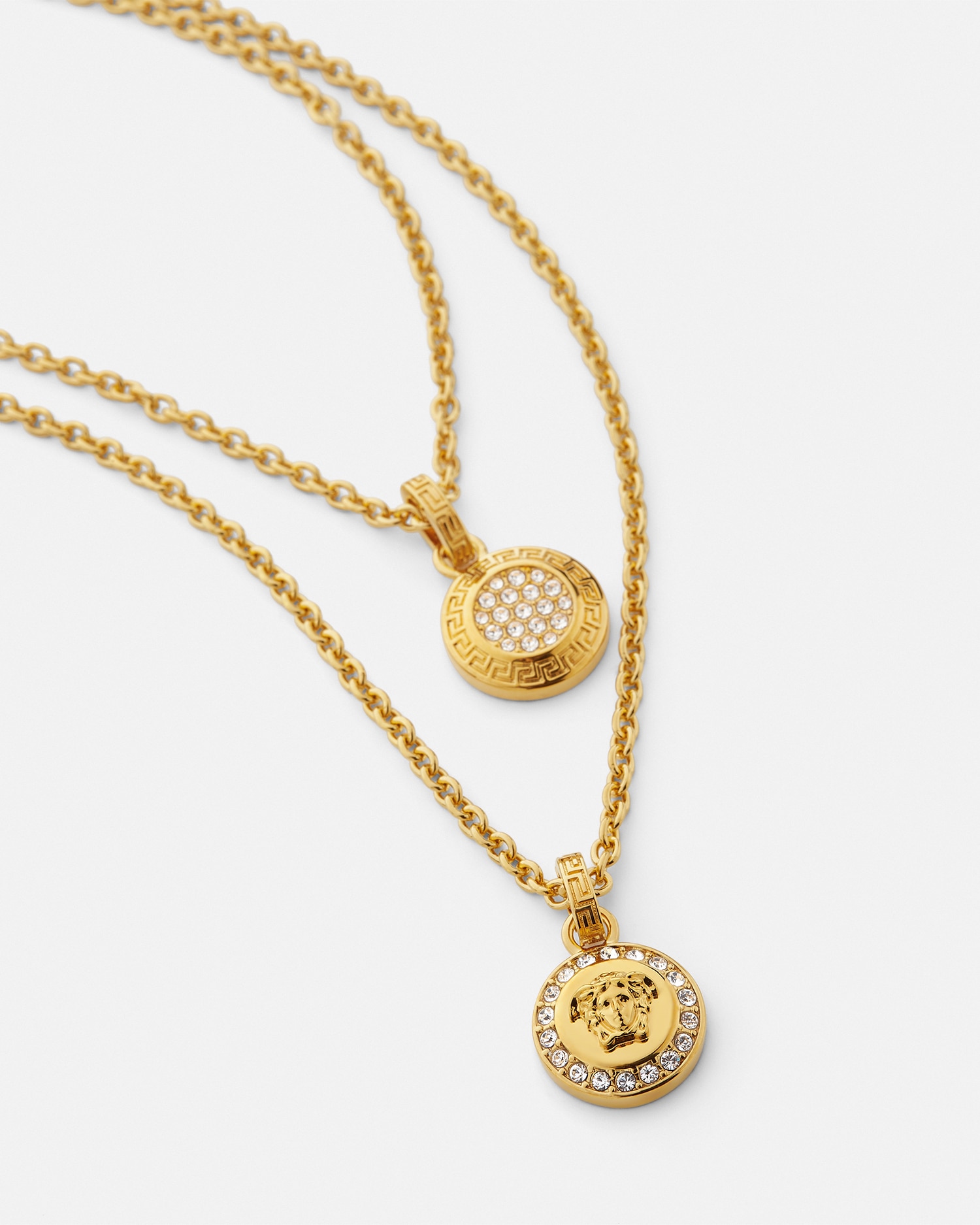 Versace Crystal La Medusa Necklace