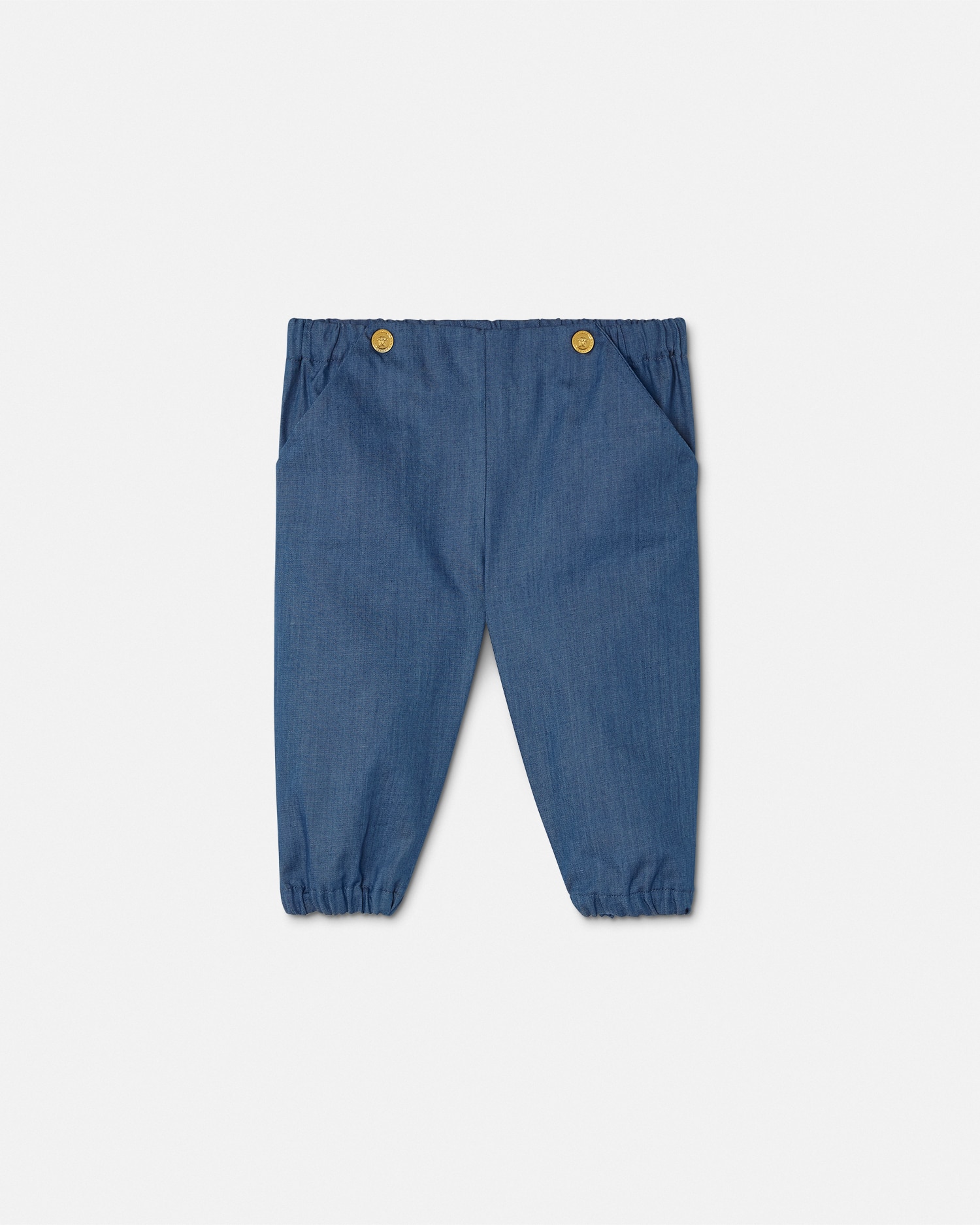 Chambray Denim Baby Pants