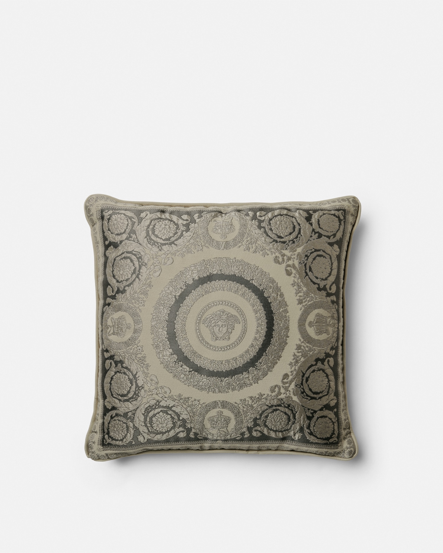 Versace Coussin Crete De Fleur 45 Cm In Print