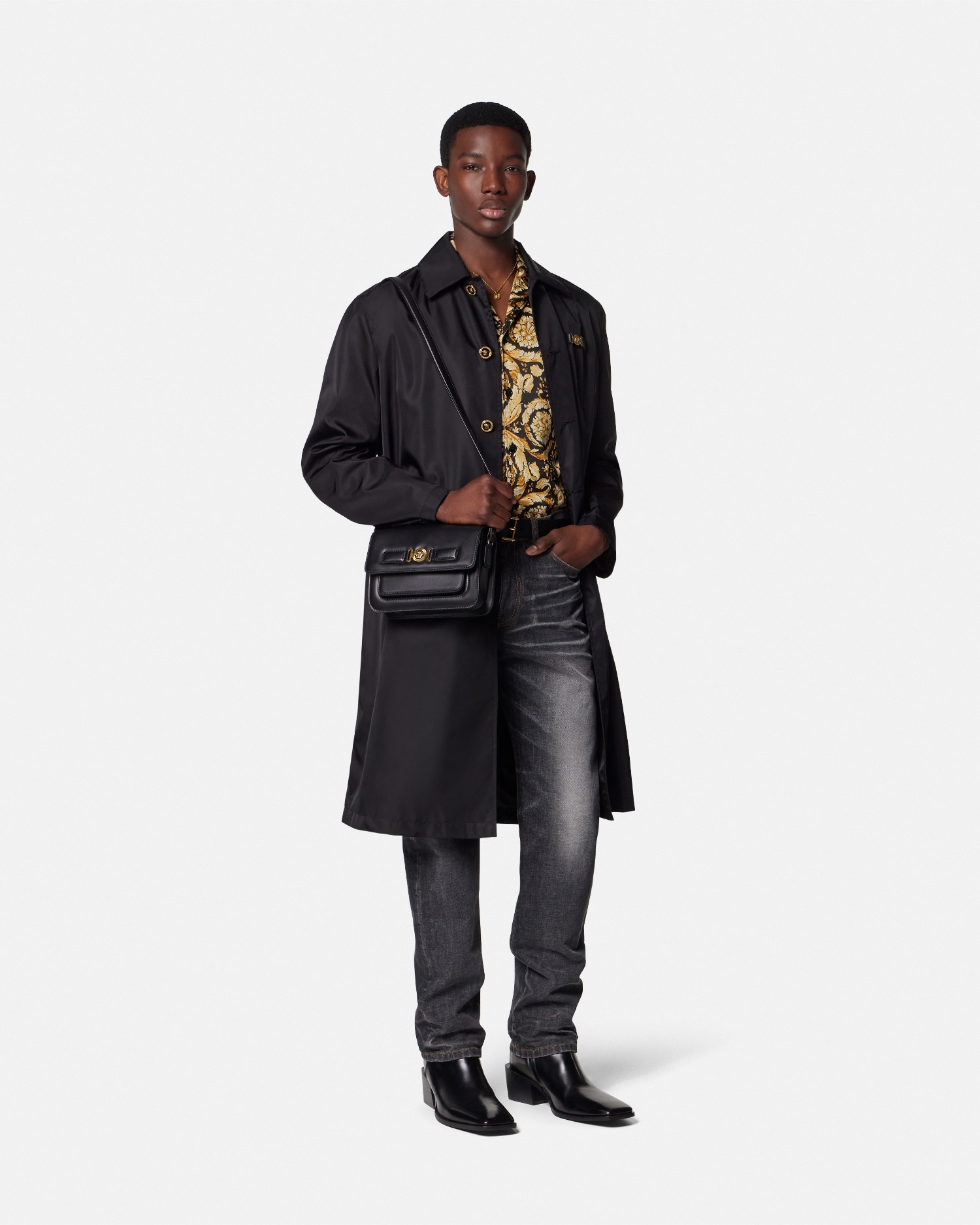 Barocco Jacquard Jersey Shirt