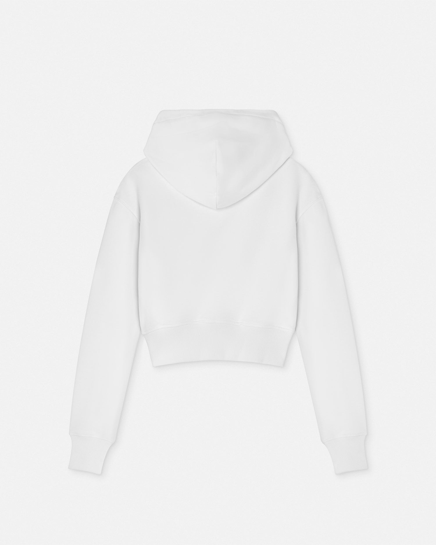 Logo Crop Hoodie
