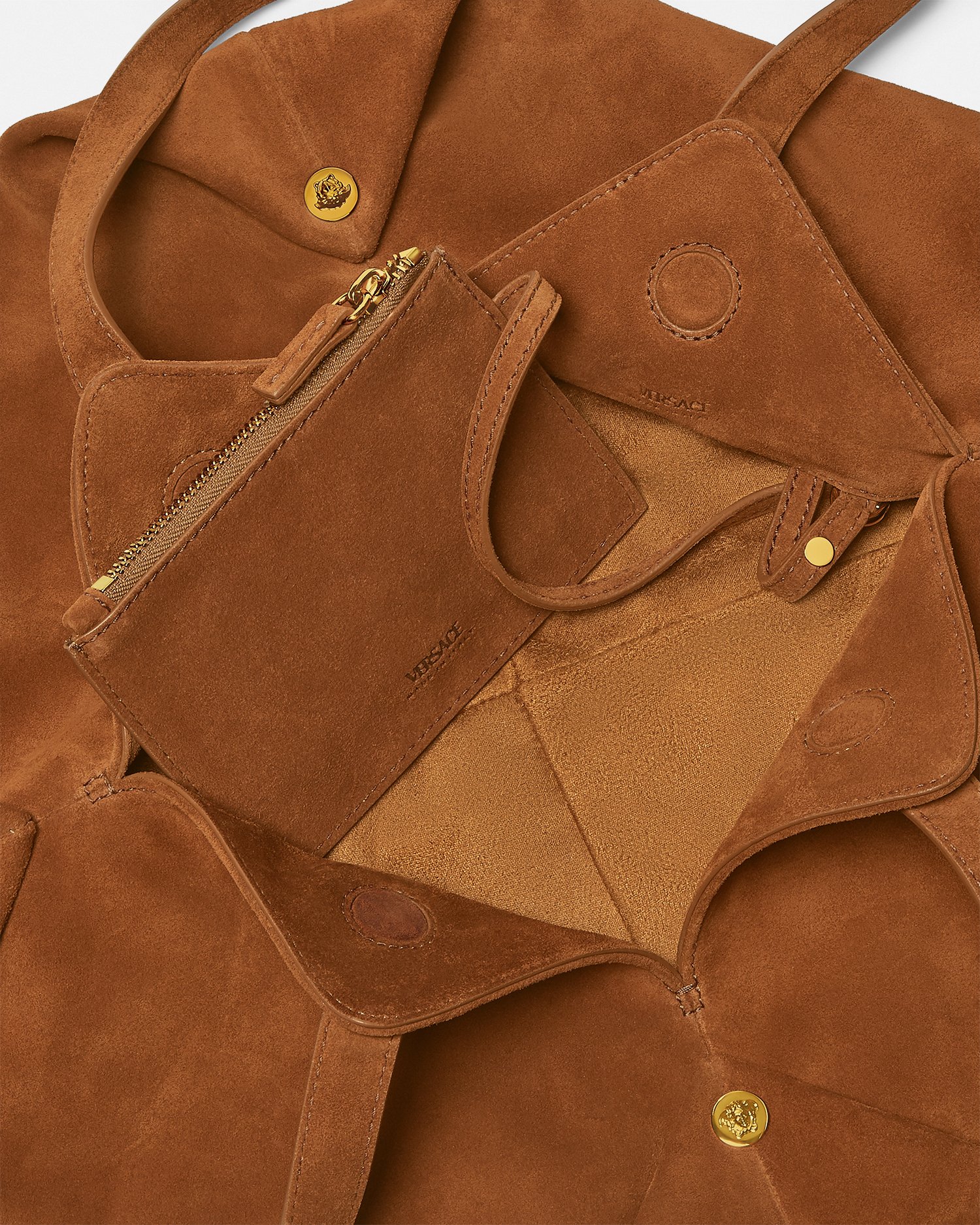 Protea Suede Shoulder Bag