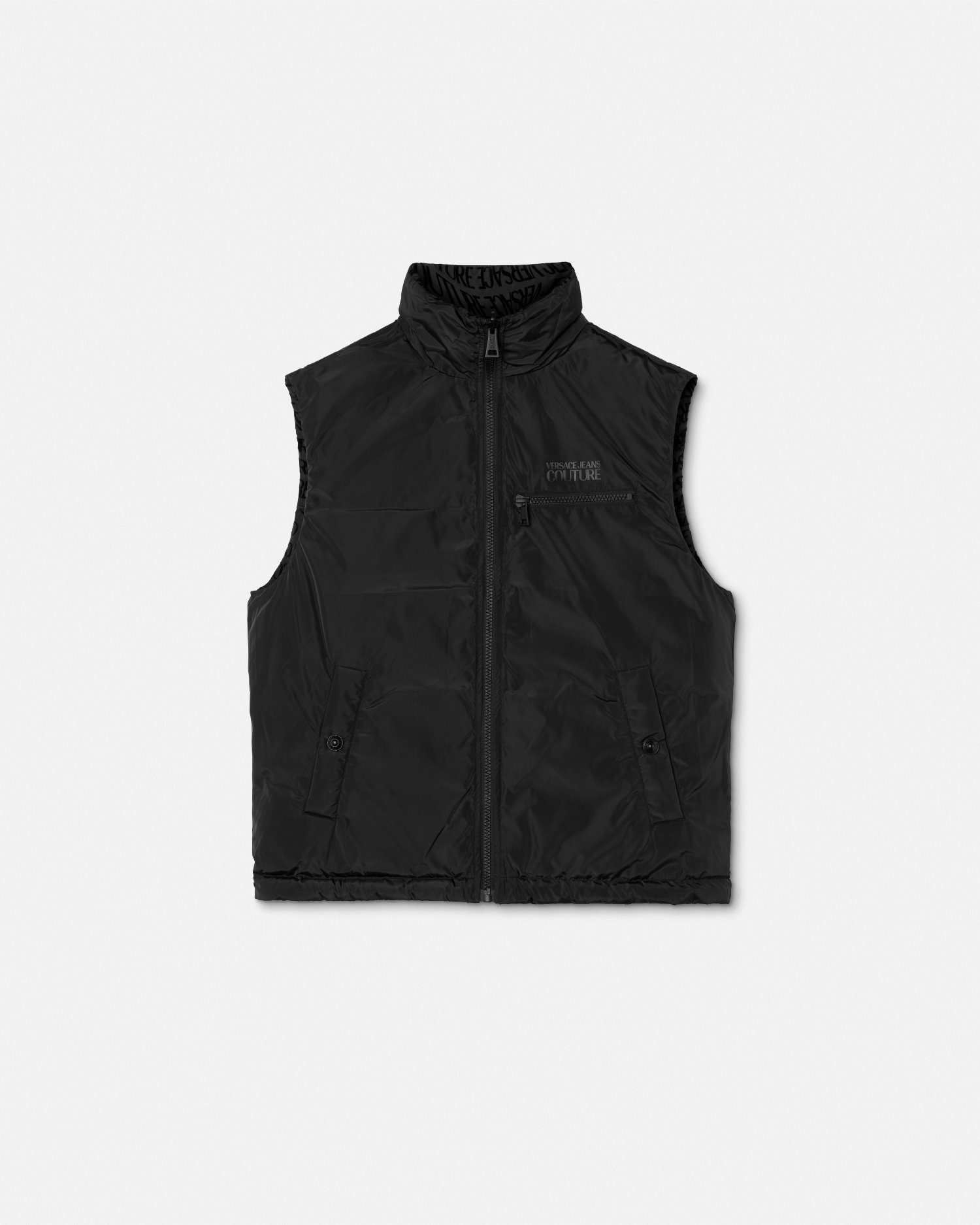 Liquify Logomania Flock Reversible Vest
