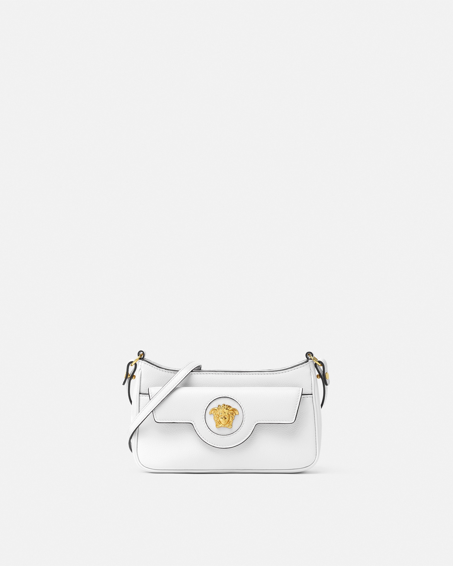 Versace Mini Sac La Medusa In Blanc
