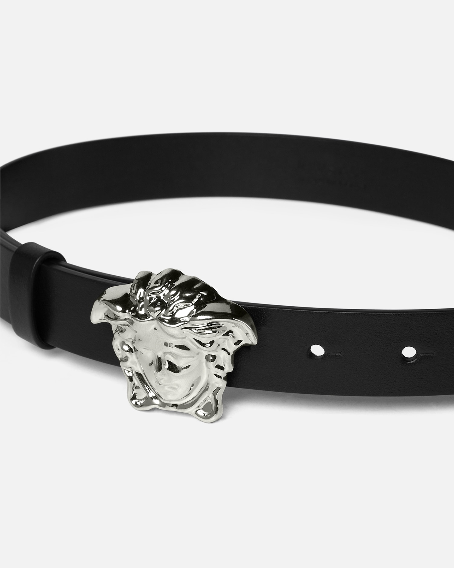 GIANNI VERSACE レザー製ライオンヘッドカチューシャ2本セット