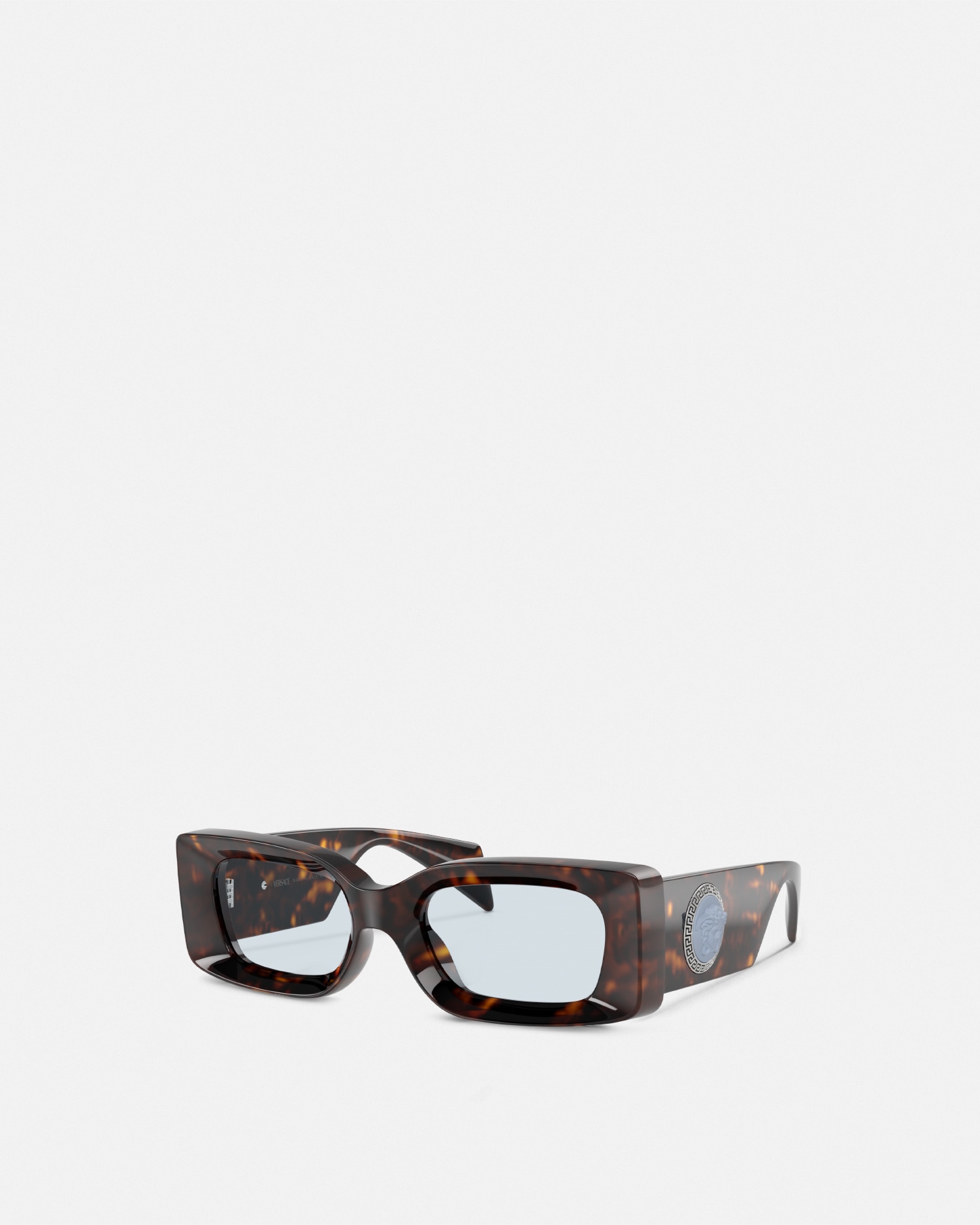 Versace Medusa Medallion Sunglasses In Brown