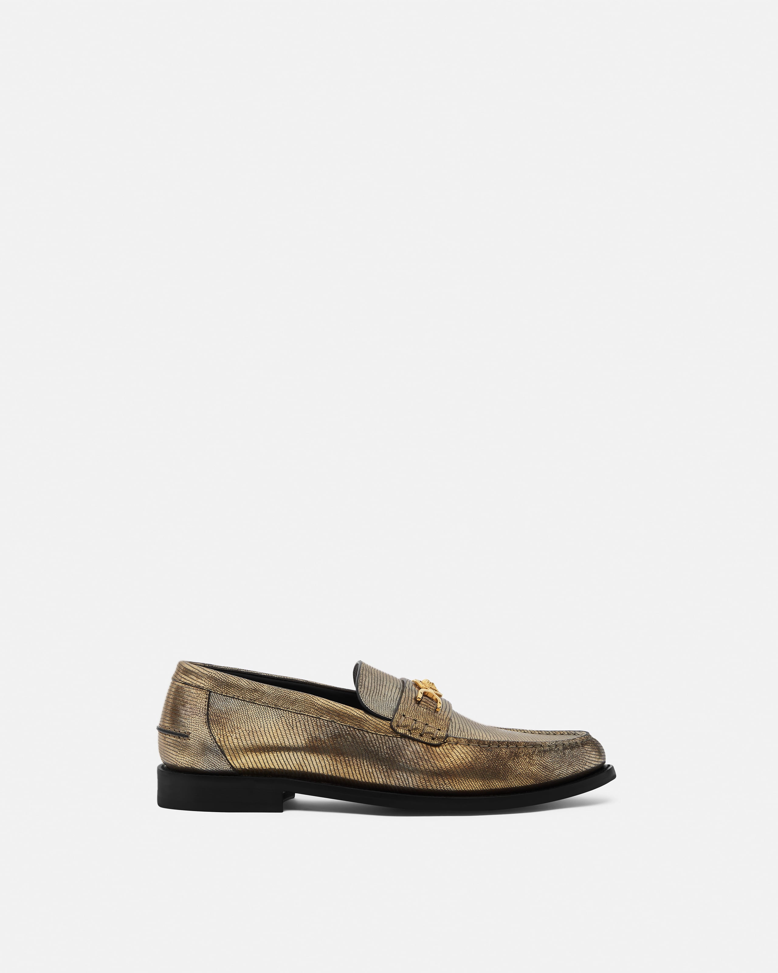 Medusa '95 Lizard-Effect Loafers
