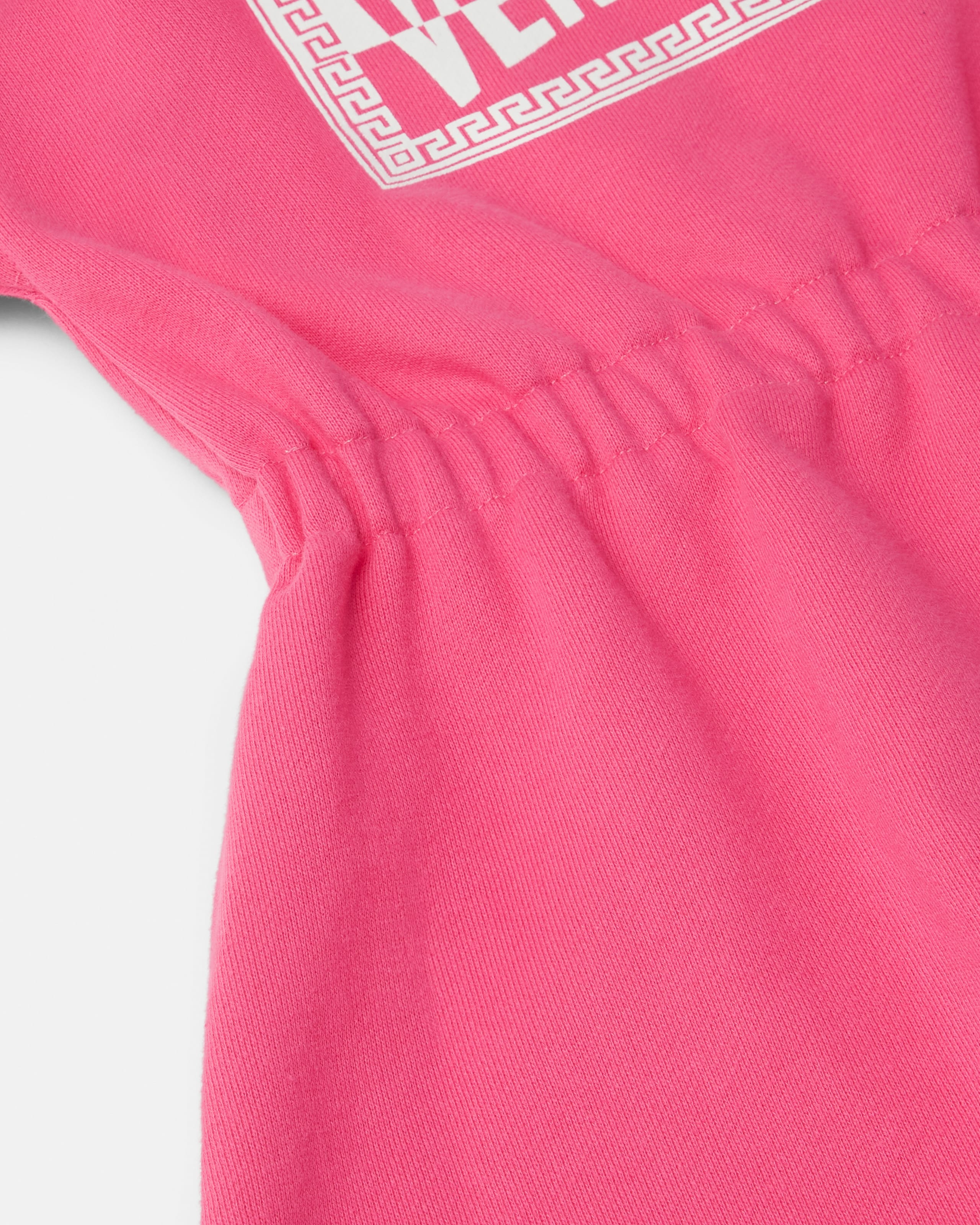 Kids Printed Cotton-Jersey Sweatshirt Dress