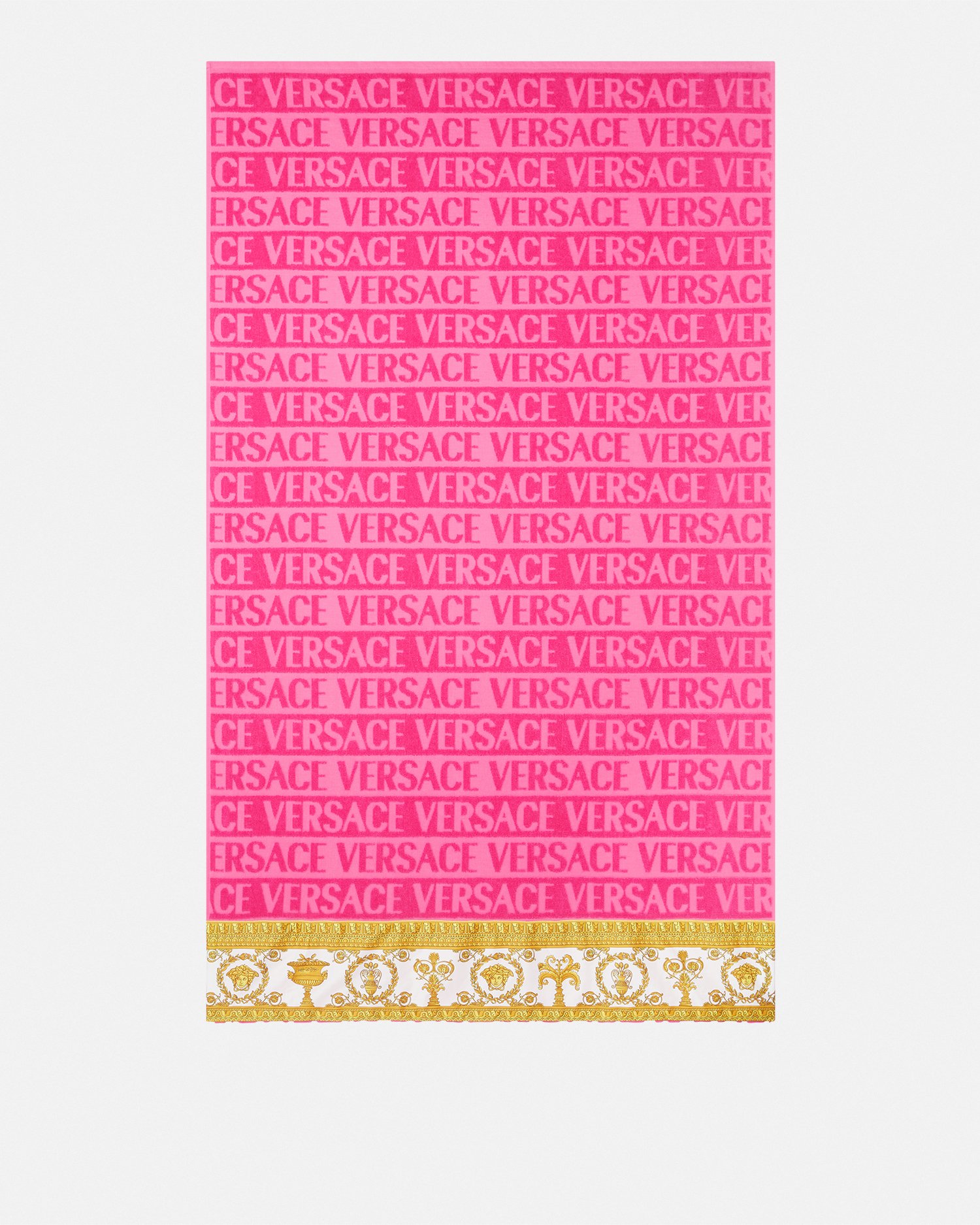 Shop Versace Home I ♡ Baroque Bath Towel