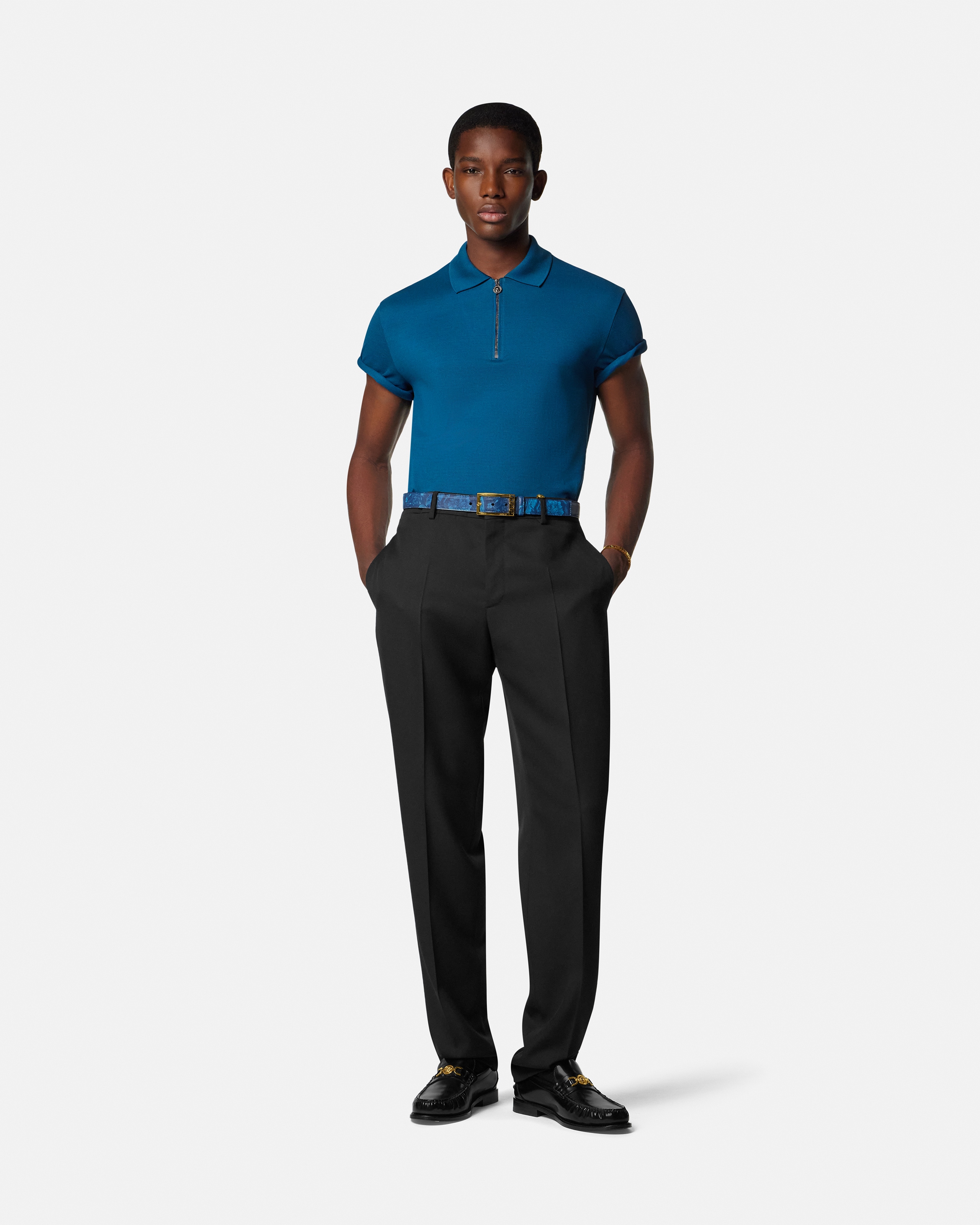 Wool Slim Formal Pants