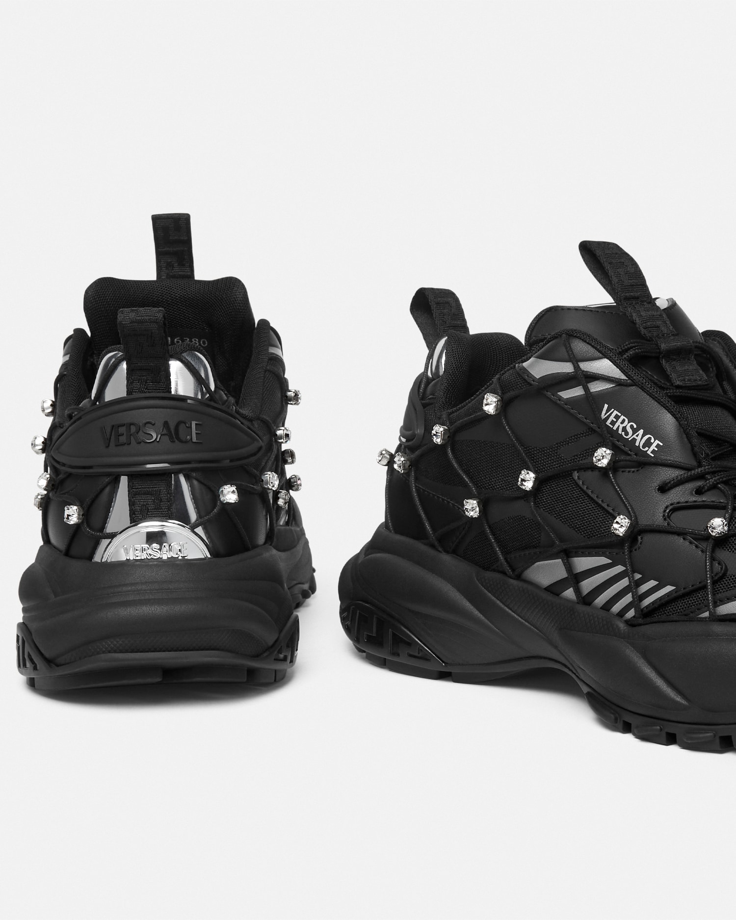 Versace Mercury M_VS_02 Embellished Sneakers