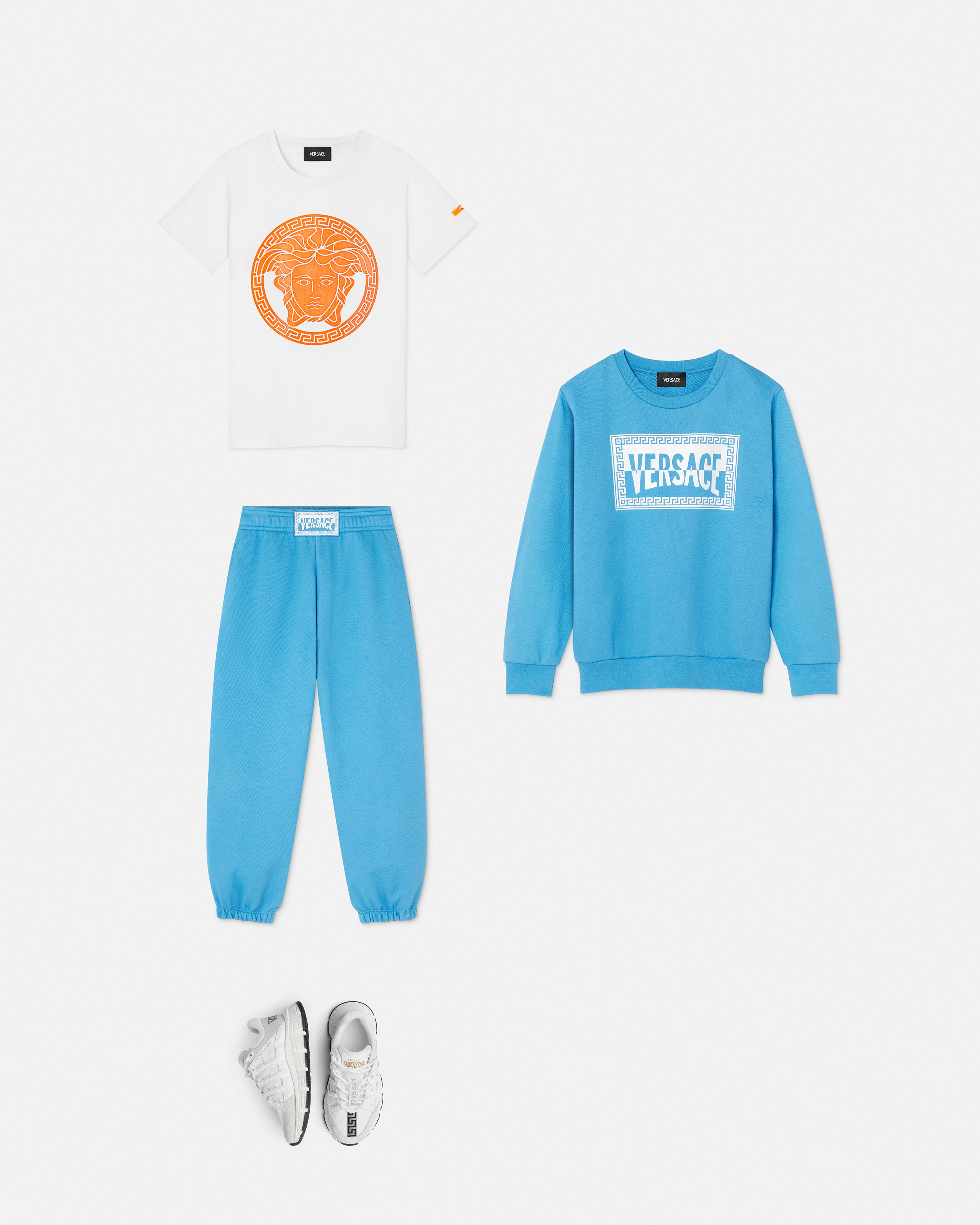 Kids Printed Cotton-Jersey Sweatshirt