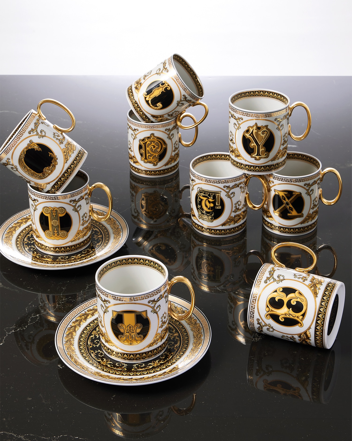 Versace Porcellane E Cristalli Virtus Alphabet I Mug