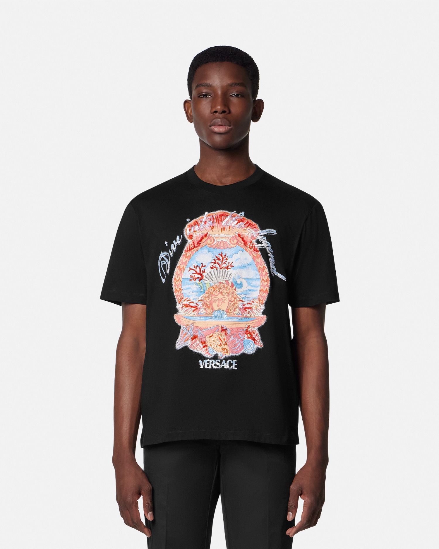Embroidered Dive Crest T-Shirt