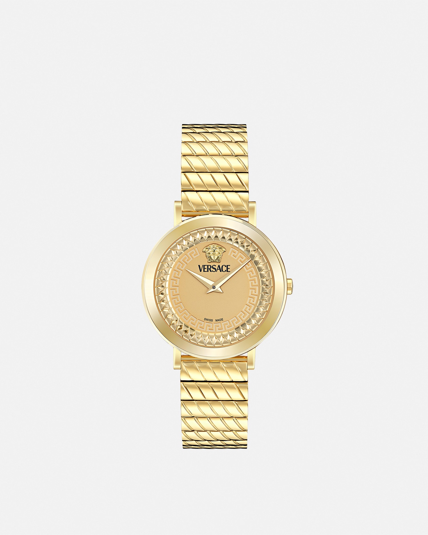 Versace Delphinus Watch, 35mm In Gold | ModeSens display picture 1