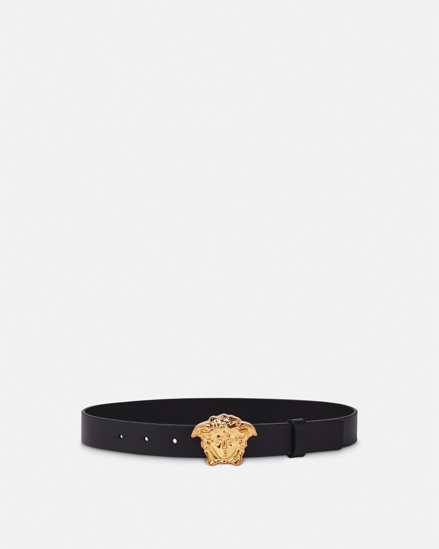Versace La Medusa Kids Leather Belt 2,5 Cm In Multi