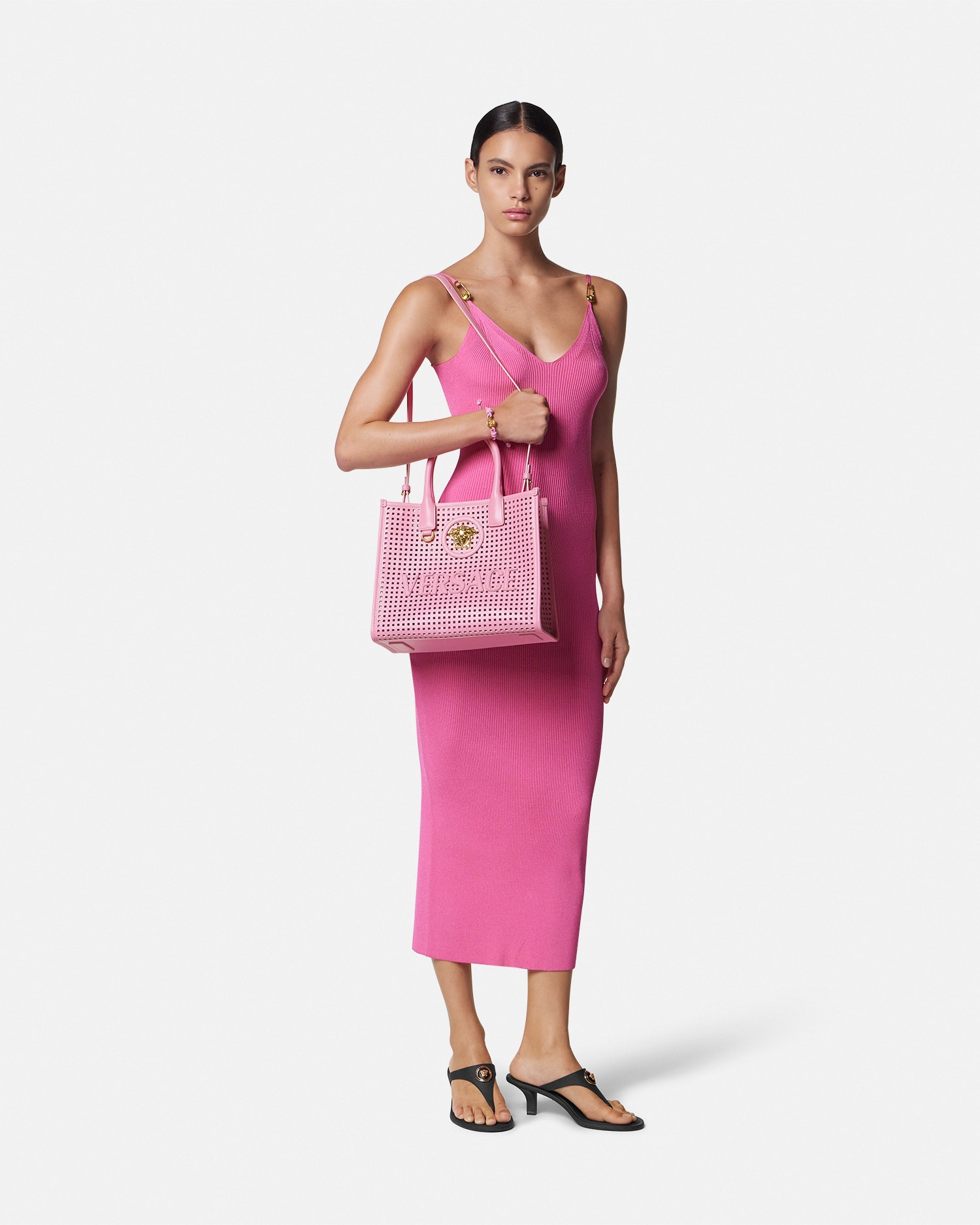La Medusa Laser-Cut Small Tote Bag
