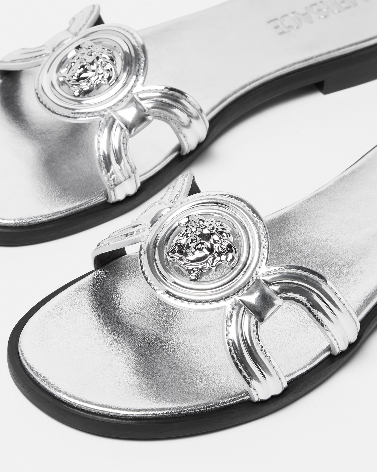 Medusa '95 Metallic Flat Sandals