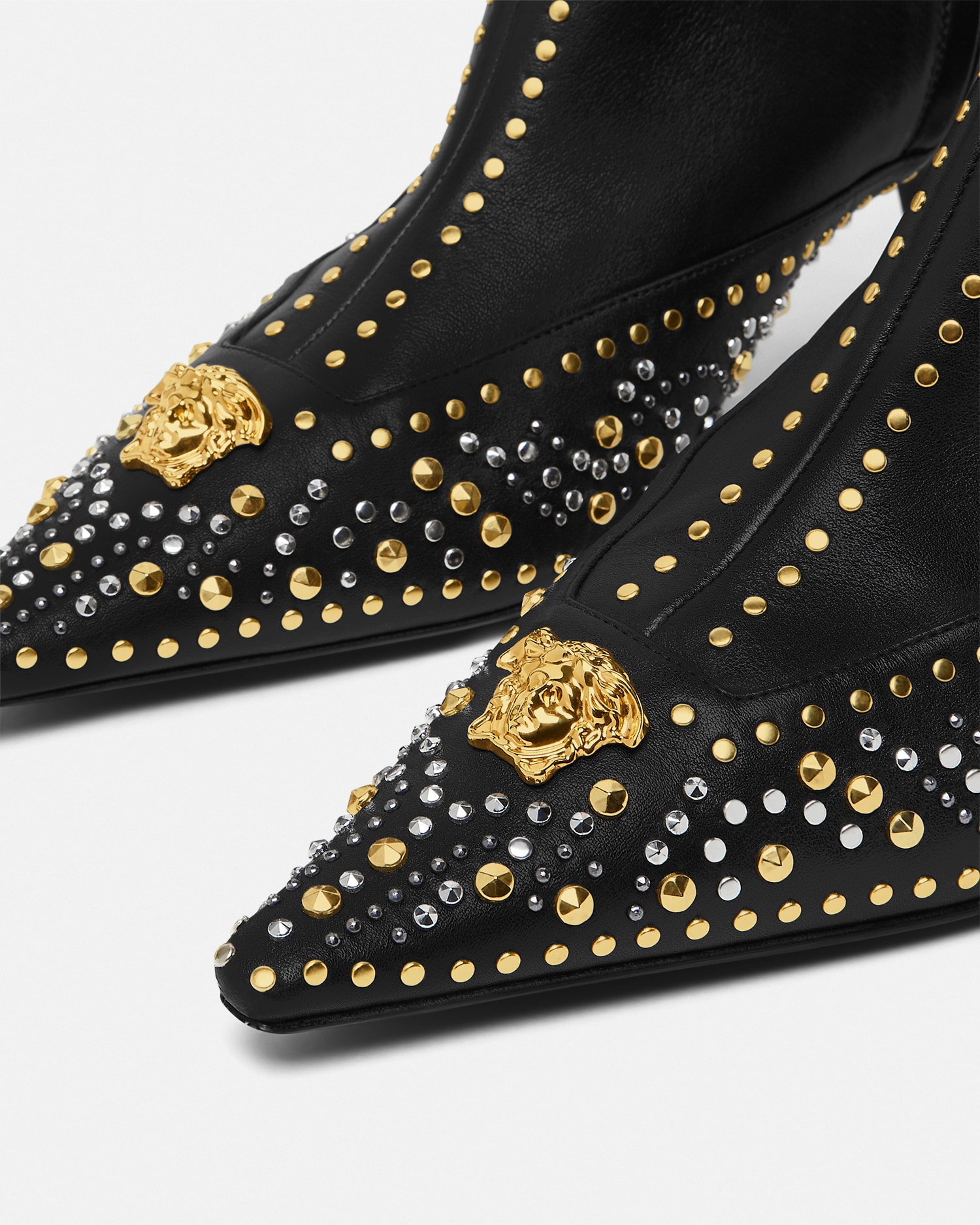 Studded La Medusa Ankle Boots