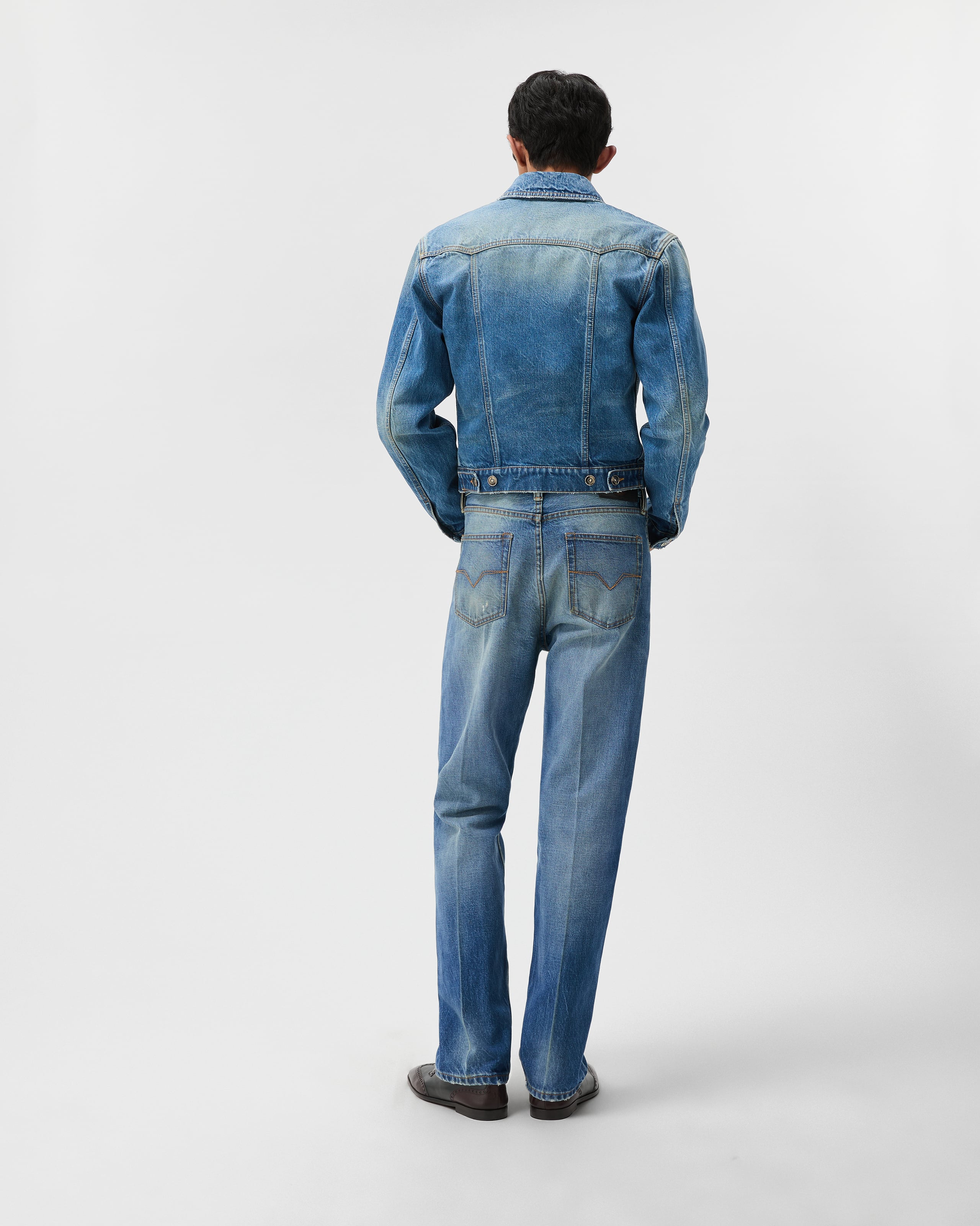 designer dress jeans for men Cotton Denim Dior Jean Jacket Men Men's Designer Jeans Denim Jackets DIOR