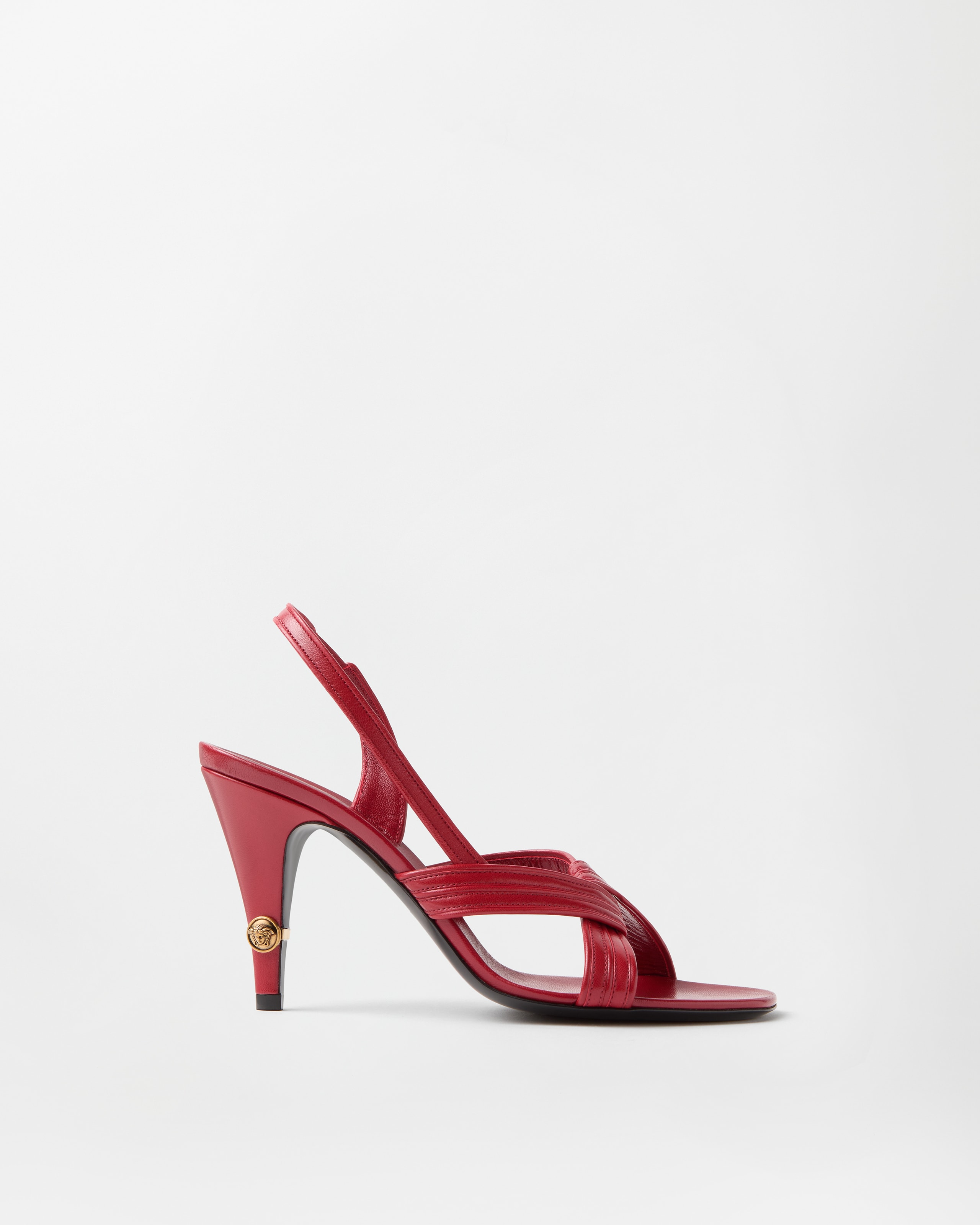 Gianni Nappa Sandals 90 mm Red | VERSACE US