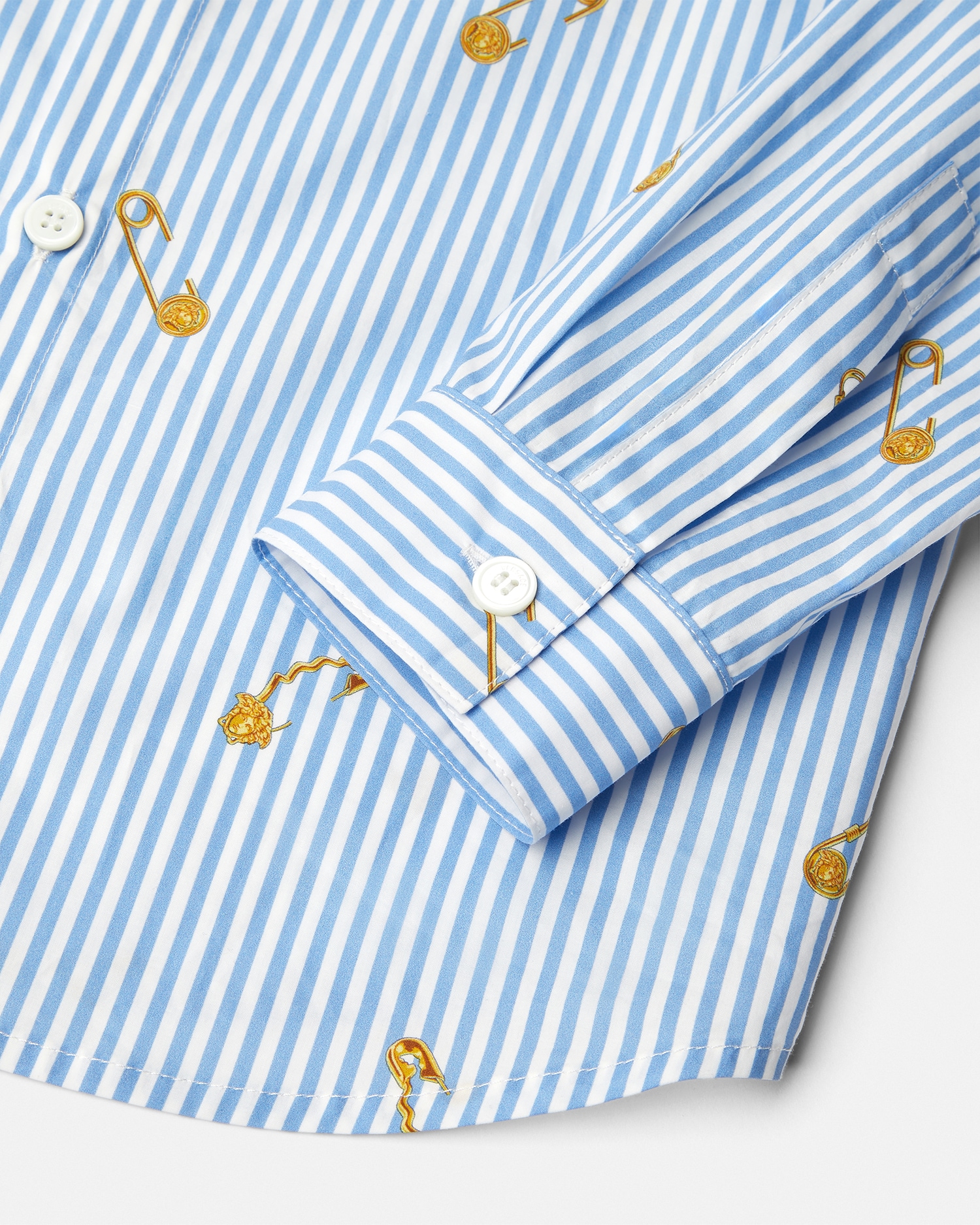Pinstripe Pin Kids Shirt