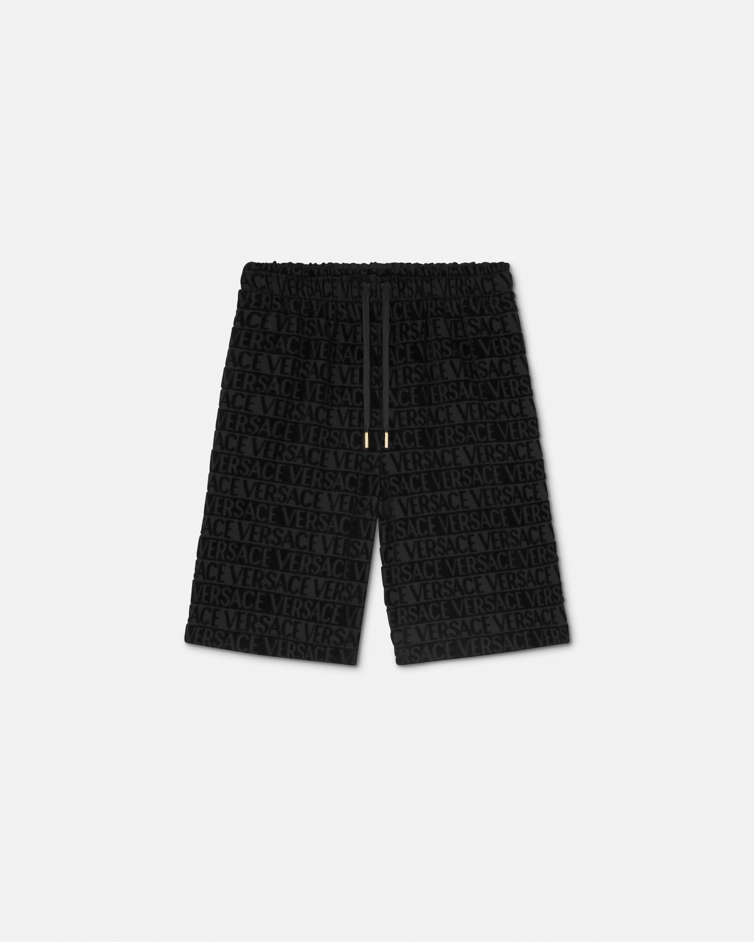Versace I ♡ Baroque Bermuda In Black+print