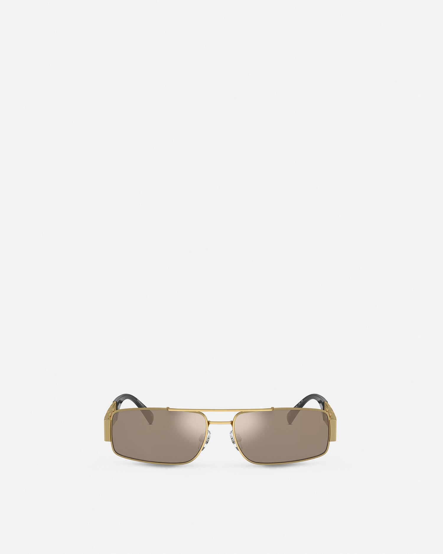 Shop Versace Greca Sunglasses In Onul