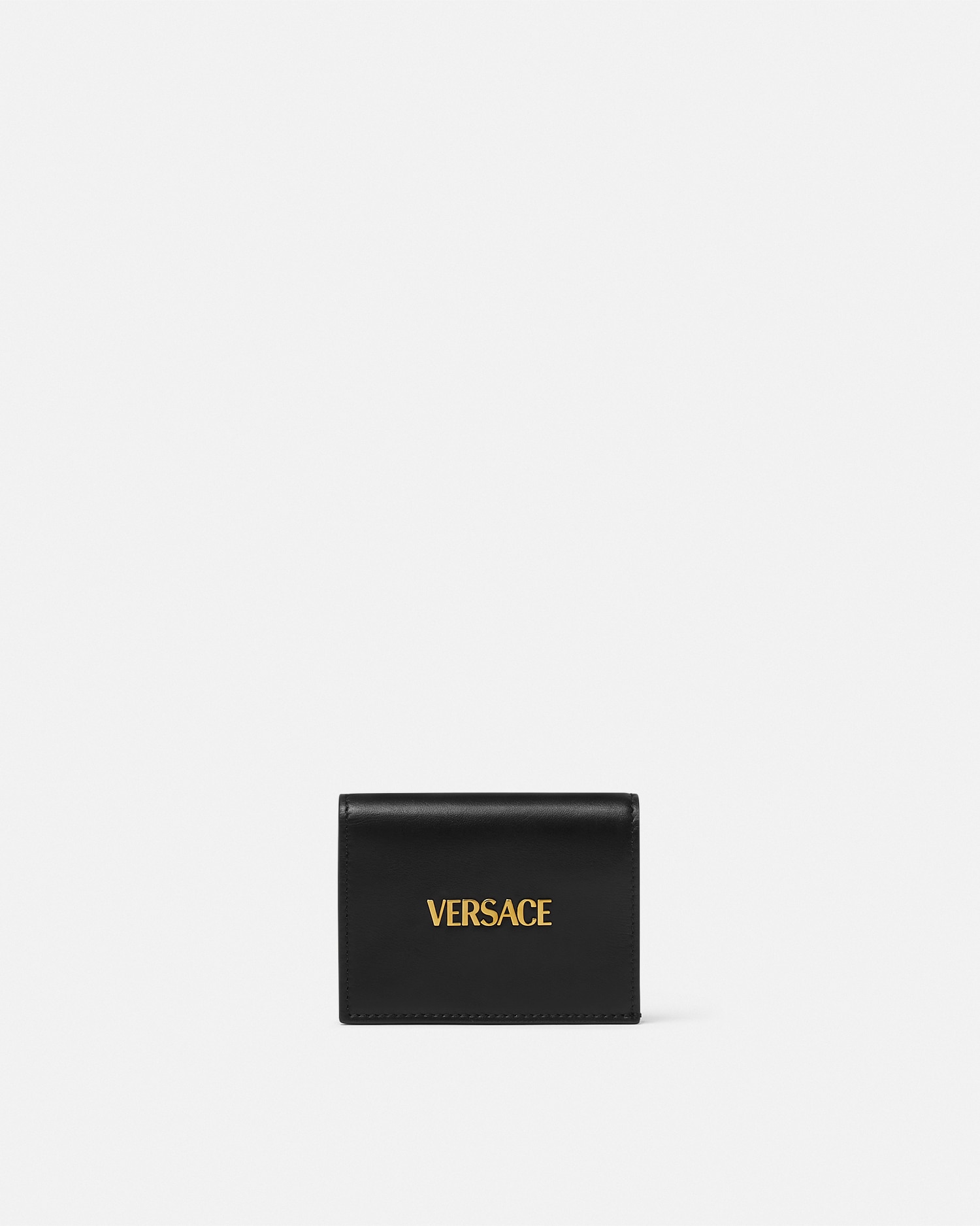 Versace Tag Leather Wallet | VERSACE US
