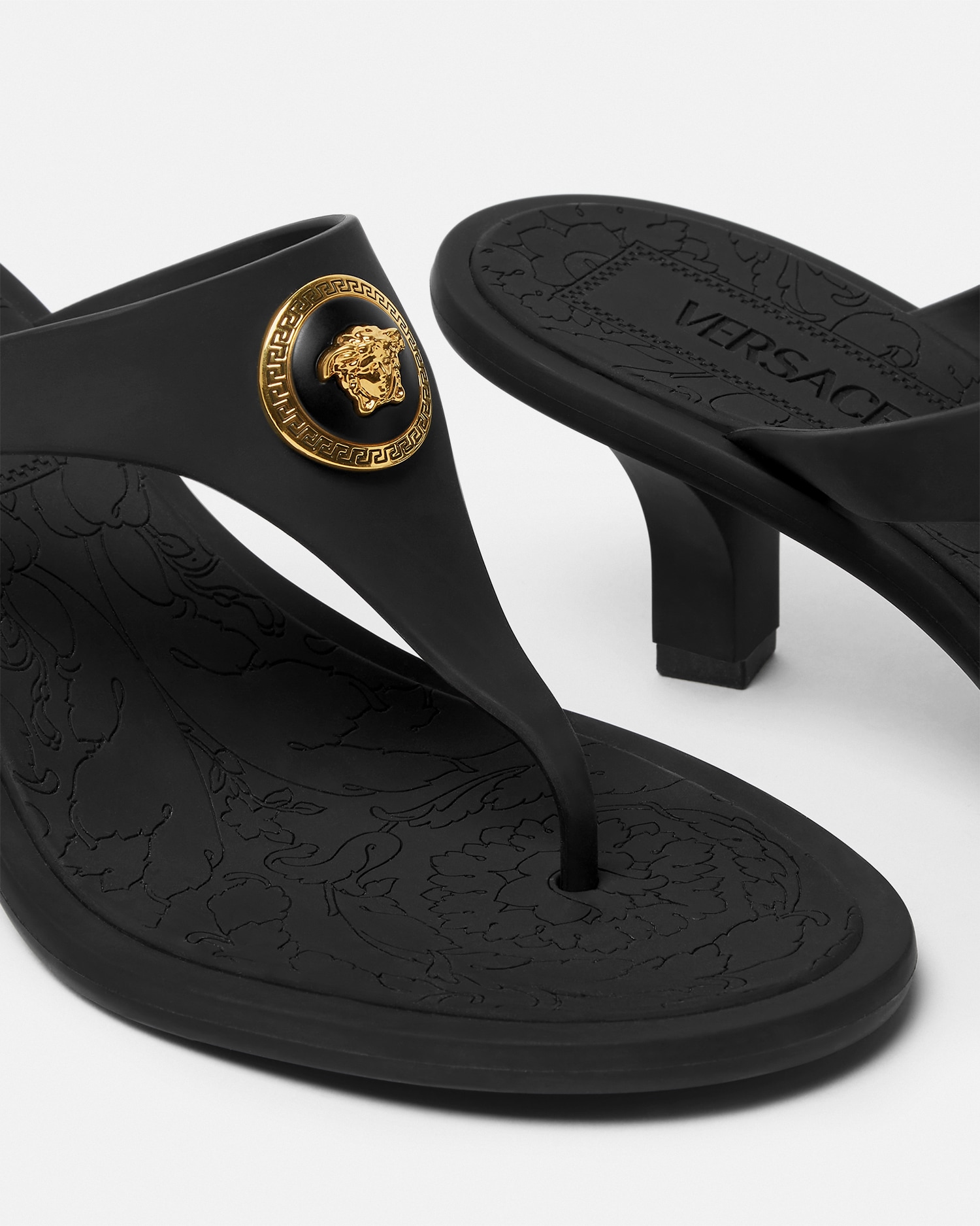 Alia Rubber Thong Sandals 55 mm
