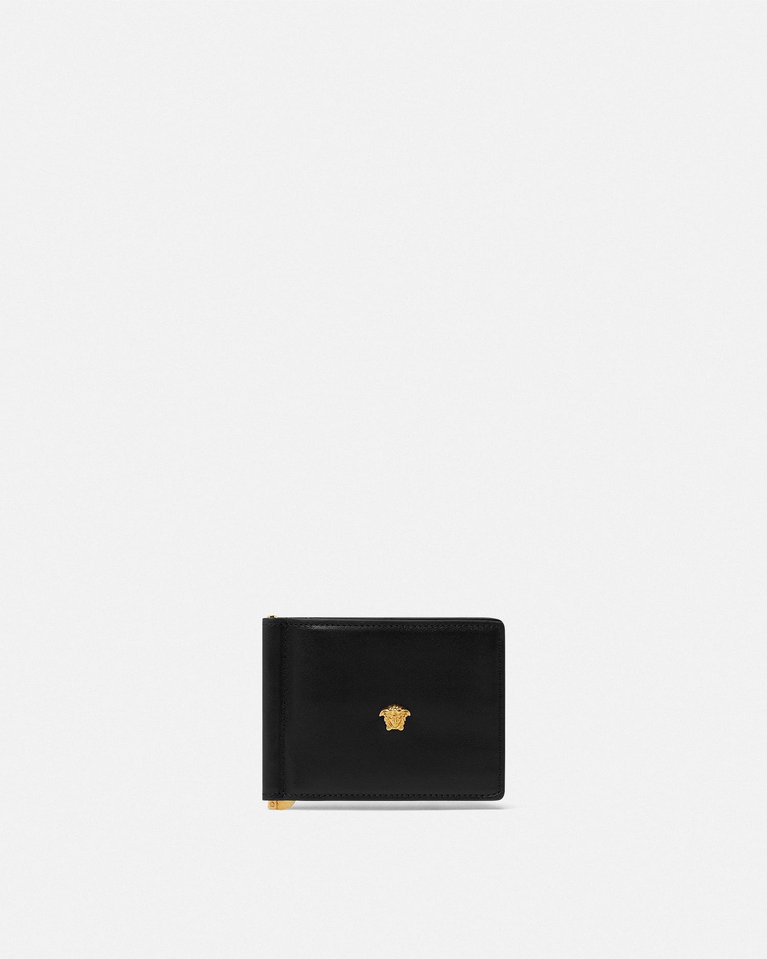 Versace Portefeuille À Deux Volets Et Pince La Medusa
