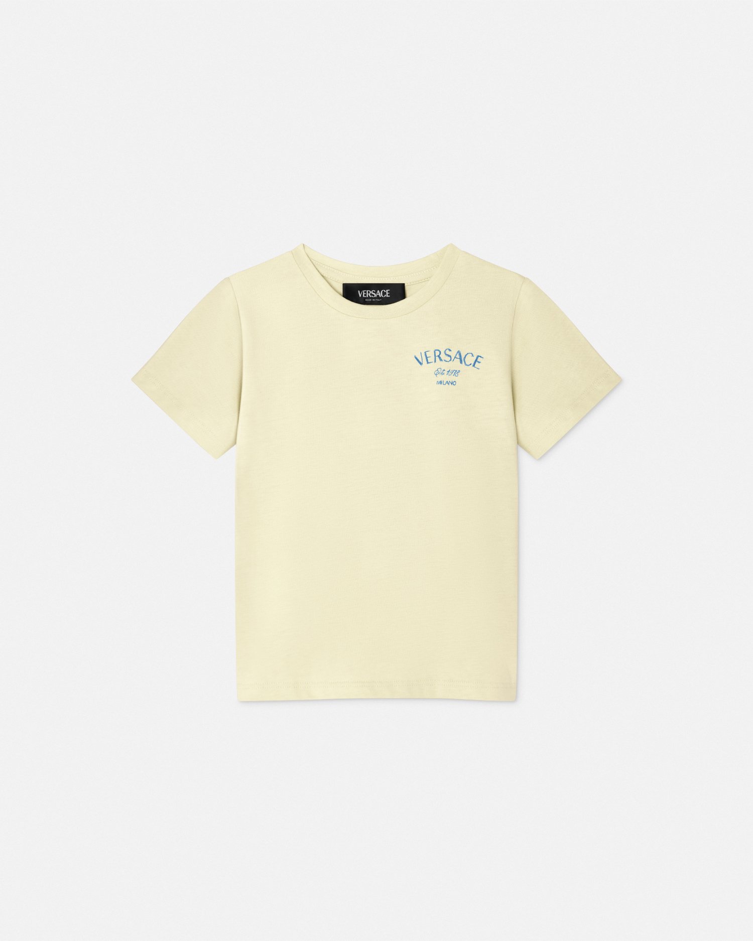 Versace T-shirt  Milano Stamp Kids In Jaune