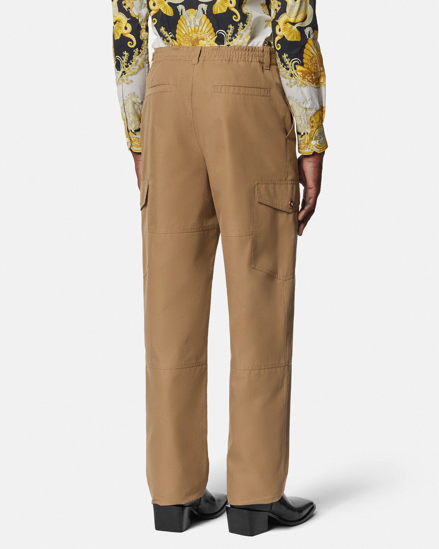 Gabardine Cargo Pants