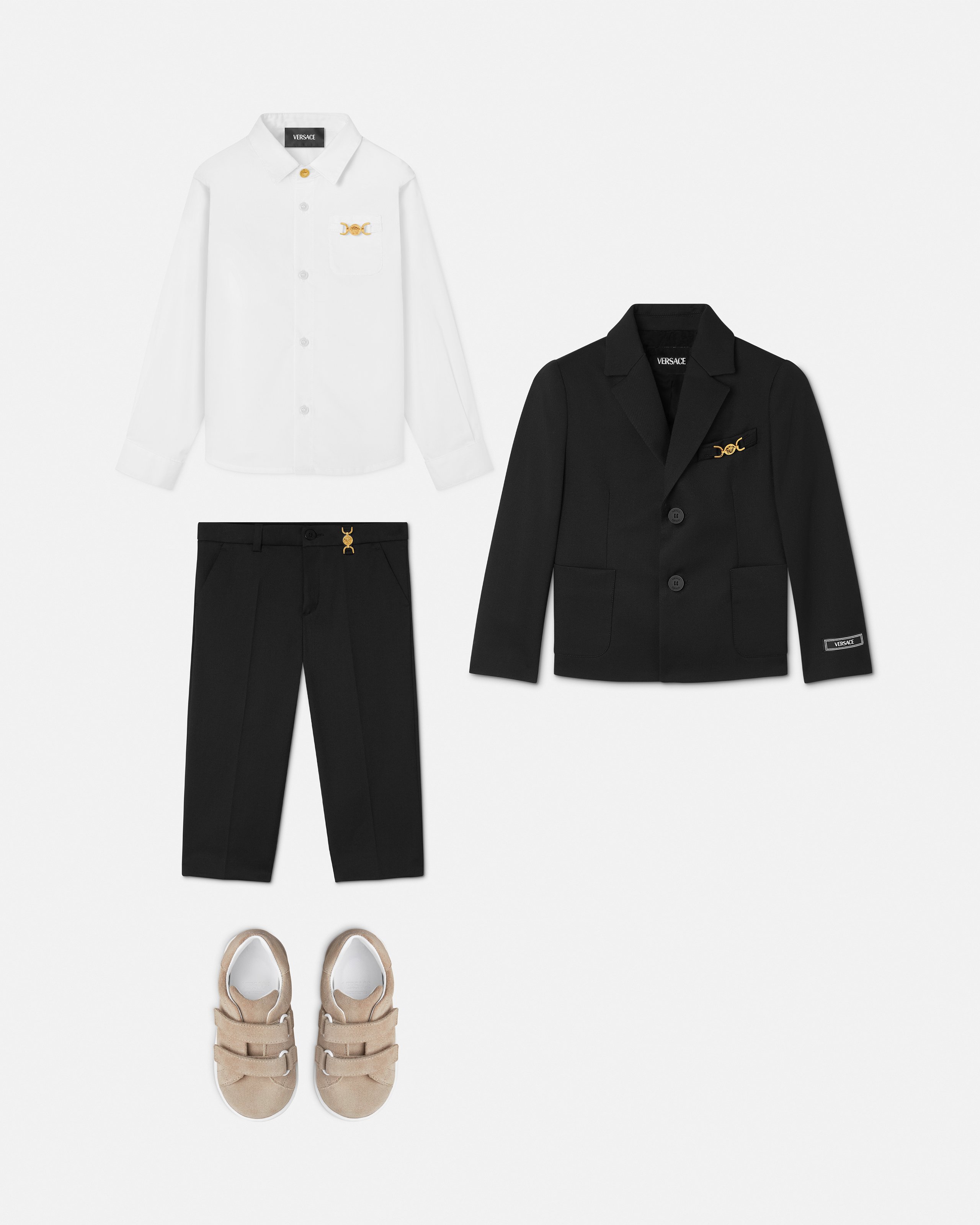 Kids Wool-Blend Pants